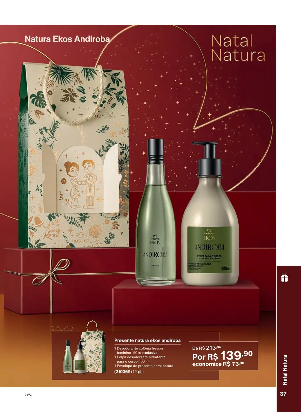 Encarte de Natura Ofertas 1 de outubro até 31 de outubro 2025 - Pagina 37