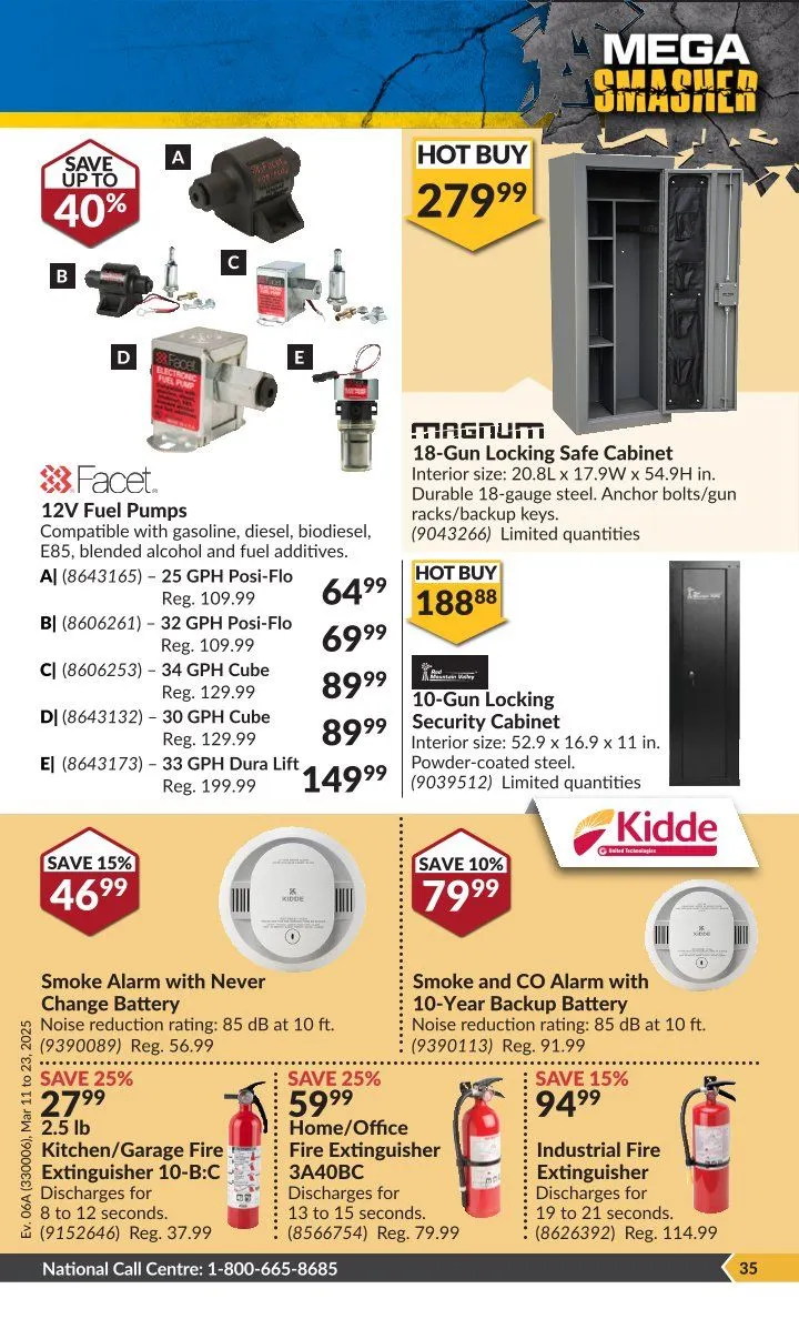 Princess Auto flyers from March 11 to March 23 2025 - flyer page 35