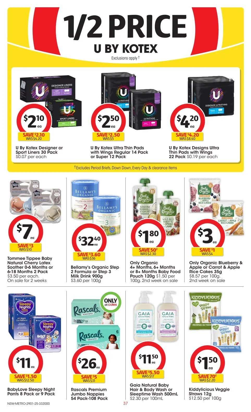 Coles Deals - Catalogue valid from 29 January to 4 February 2025 - page 37