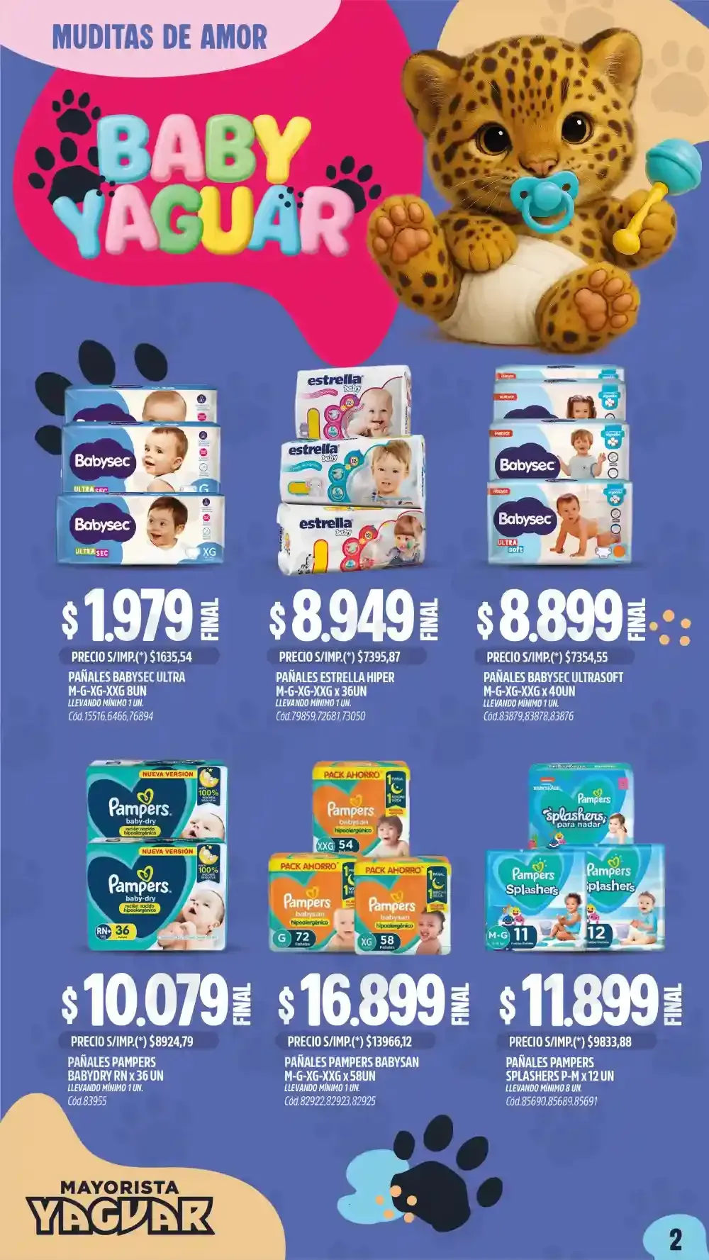 Ofertas de  Ofertas Yaguar - Últimos catálogos 8 de septiembre al 15 de septiembre 2025 - Página 36 del catálogo