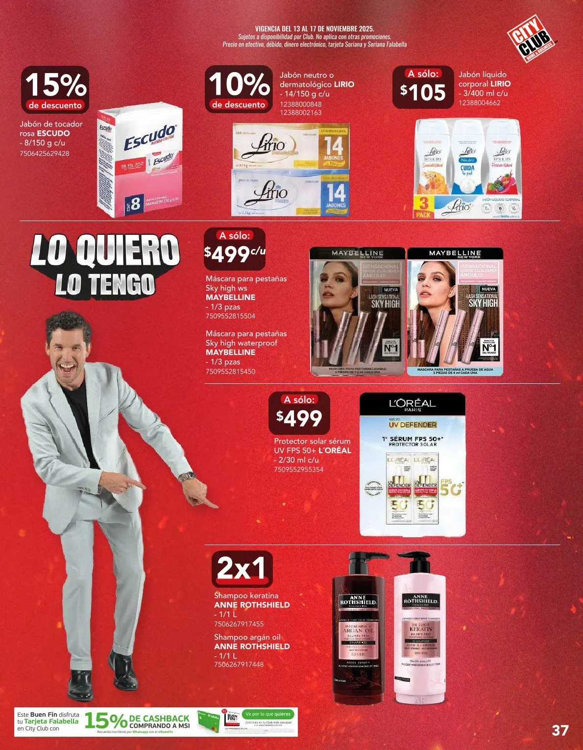 Catálogo de City Club Ofertas 13 de noviembre al 17 de noviembre 2025 - Pagina 37