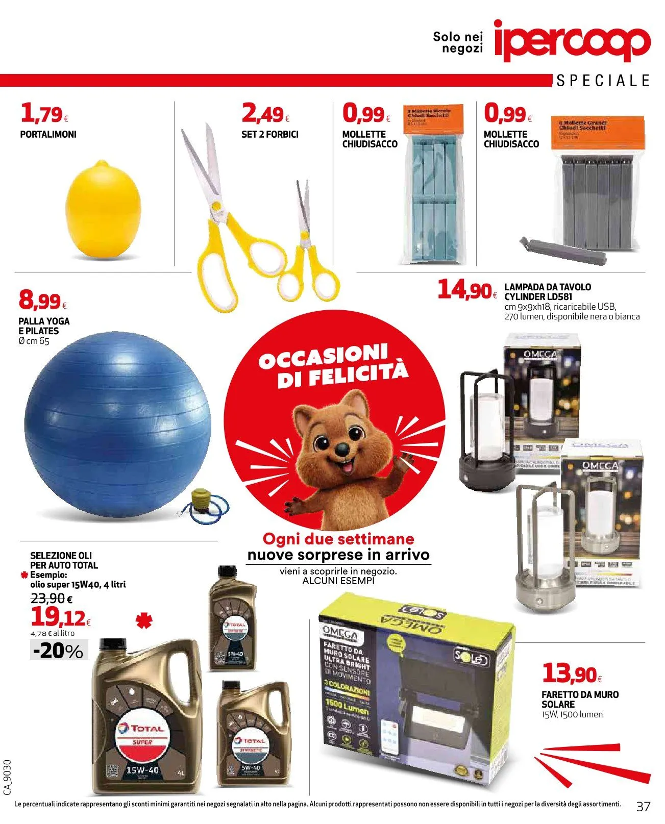 Volantini Ipercoop da 7 maggio a 20 maggio di 2026 - Pagina del volantino 37
