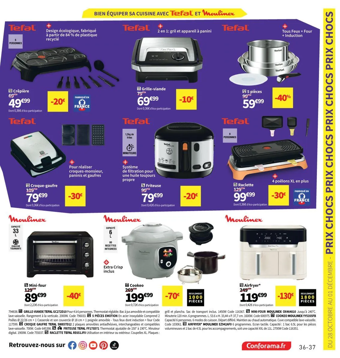 Catalogues Conforama du 28 octobre au 25 décembre 2025 - Catalogue page 37