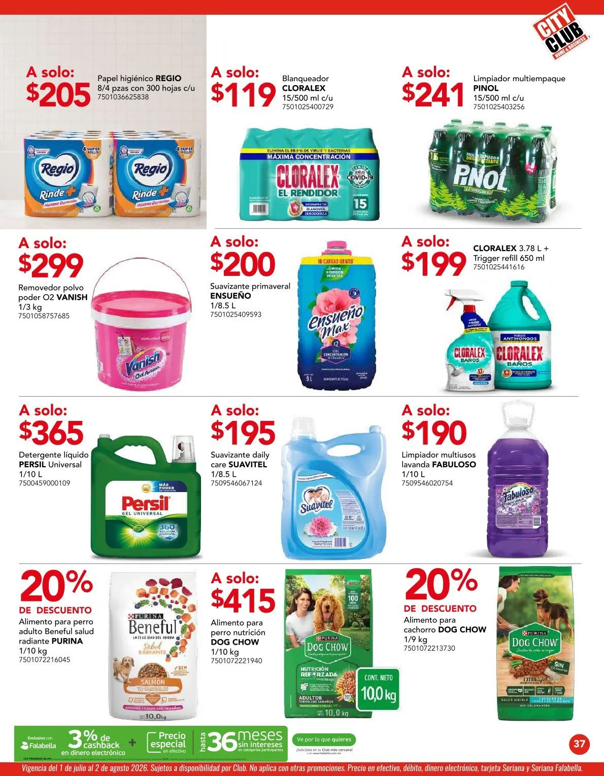 Catálogo de City Club Ofertas 1 de julio al 31 de julio 2026 - Pagina 37