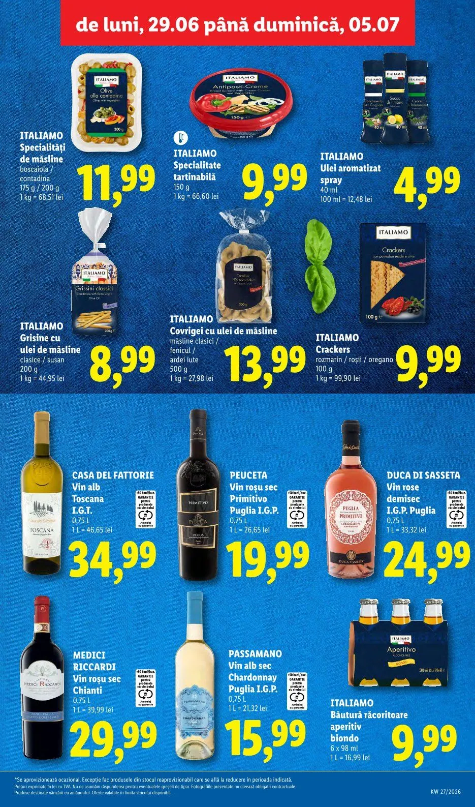 Catalog Oferte de neratat Lidl de la 29 iunie până la 5 iulie 2026 - Revista Pagina 37