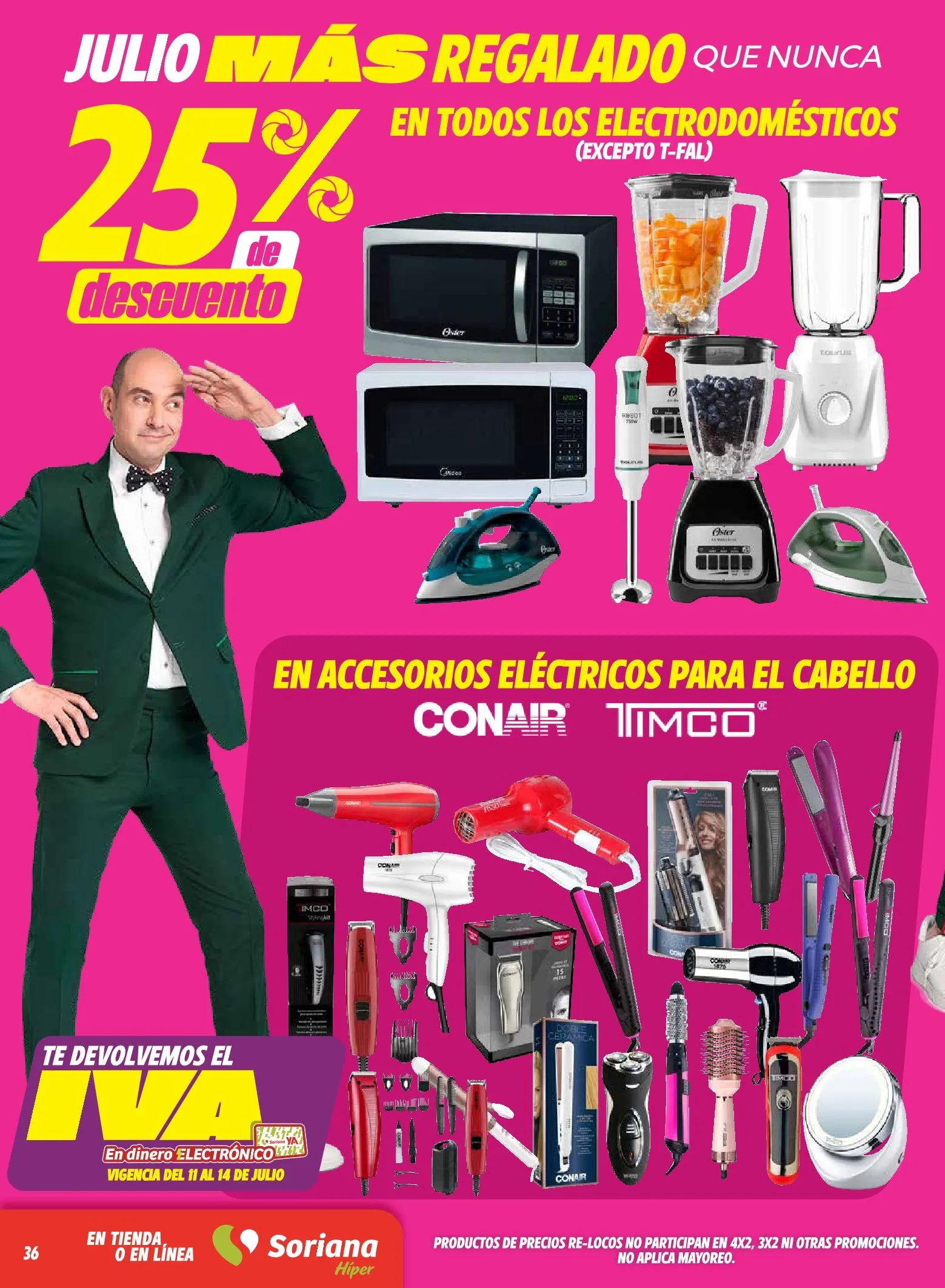 Catálogo de Soriana Ofertas 11 de julio al 14 de julio 2025 - Pagina 36