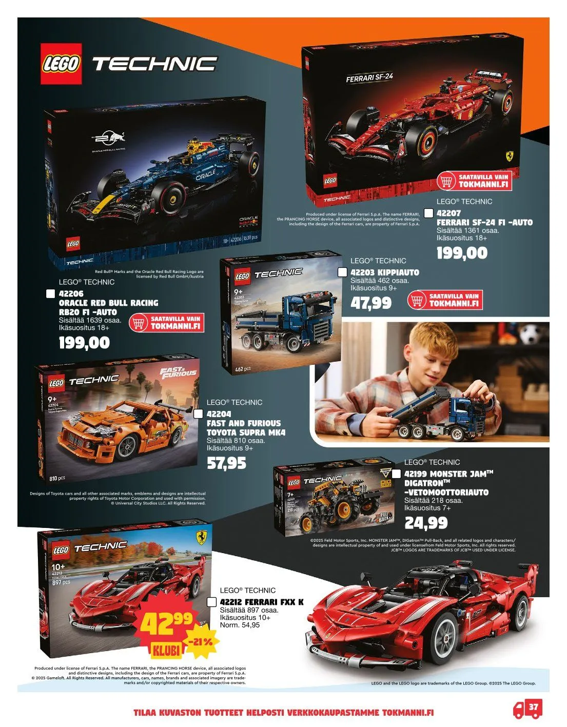  Tokmanni Tarjoukset voimassa alkaen 3. marraskuuta - 24. joulukuuta 2025 - Tarjouslehti sivu 37