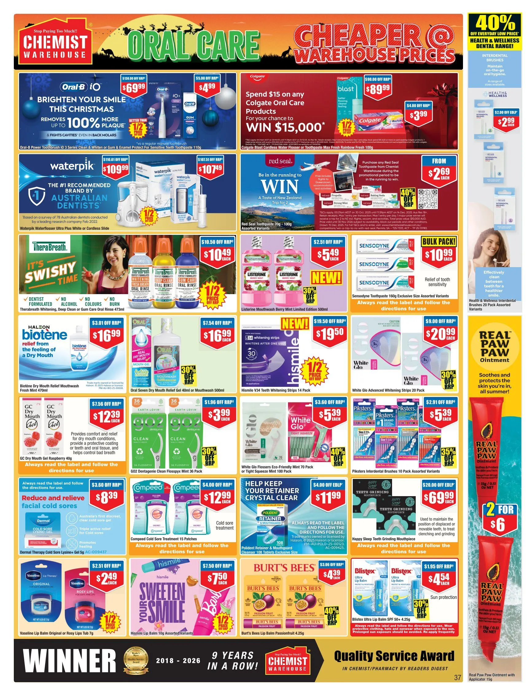 Chemist Warehouse Deals - Catalogue valid from 1 December to 14 December 2025 - page 37