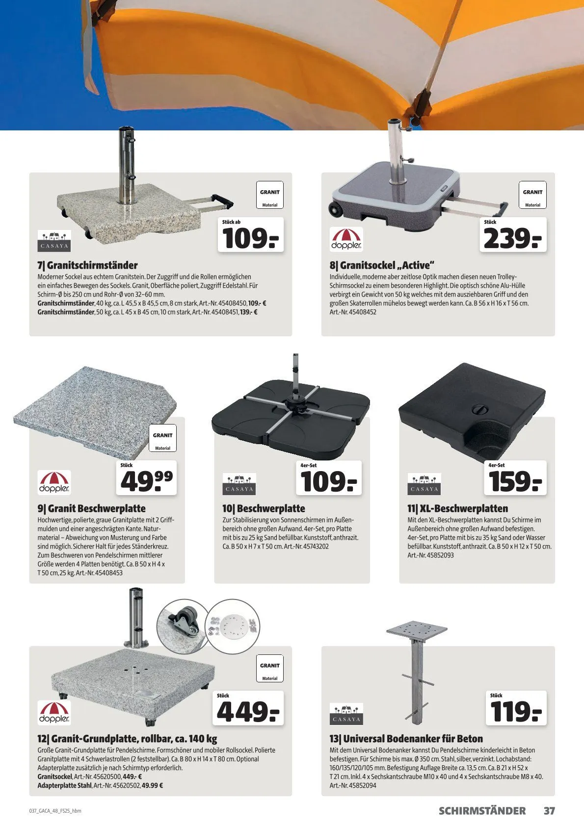 Hagebau Prospekt von 21. Mai bis 31. Dezember 2025 - Prospekt seite 37