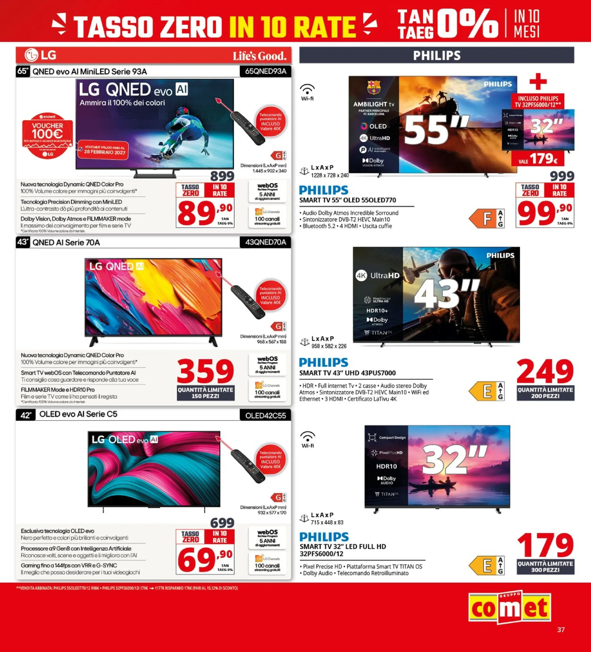 Comet Volantino da 9 aprile a 22 aprile di 2026 - Pagina del volantino 37