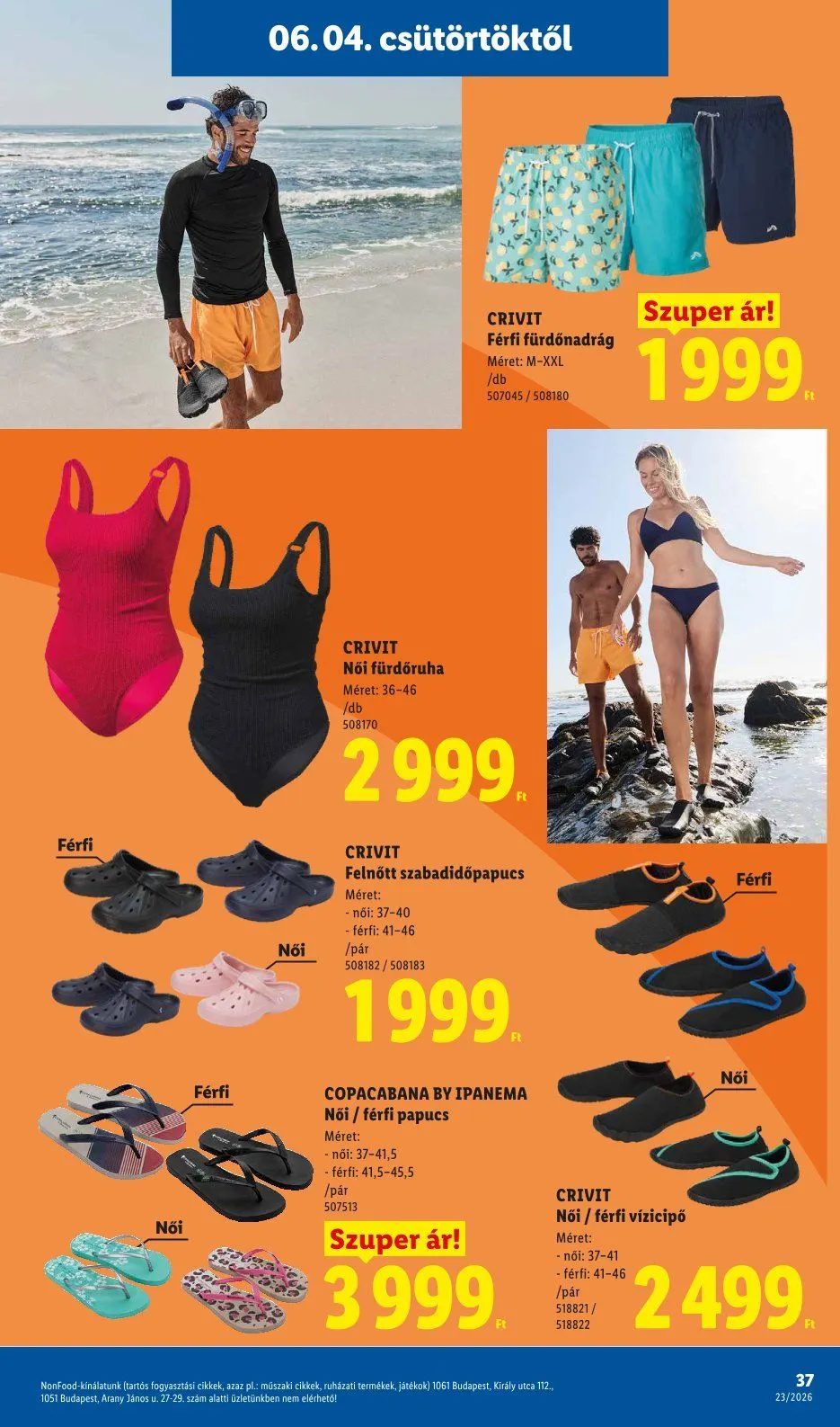 Katalógus Lidl legfrissebb ajánlatai június 4.-tól június 10.-ig 2026. - Oldal 37