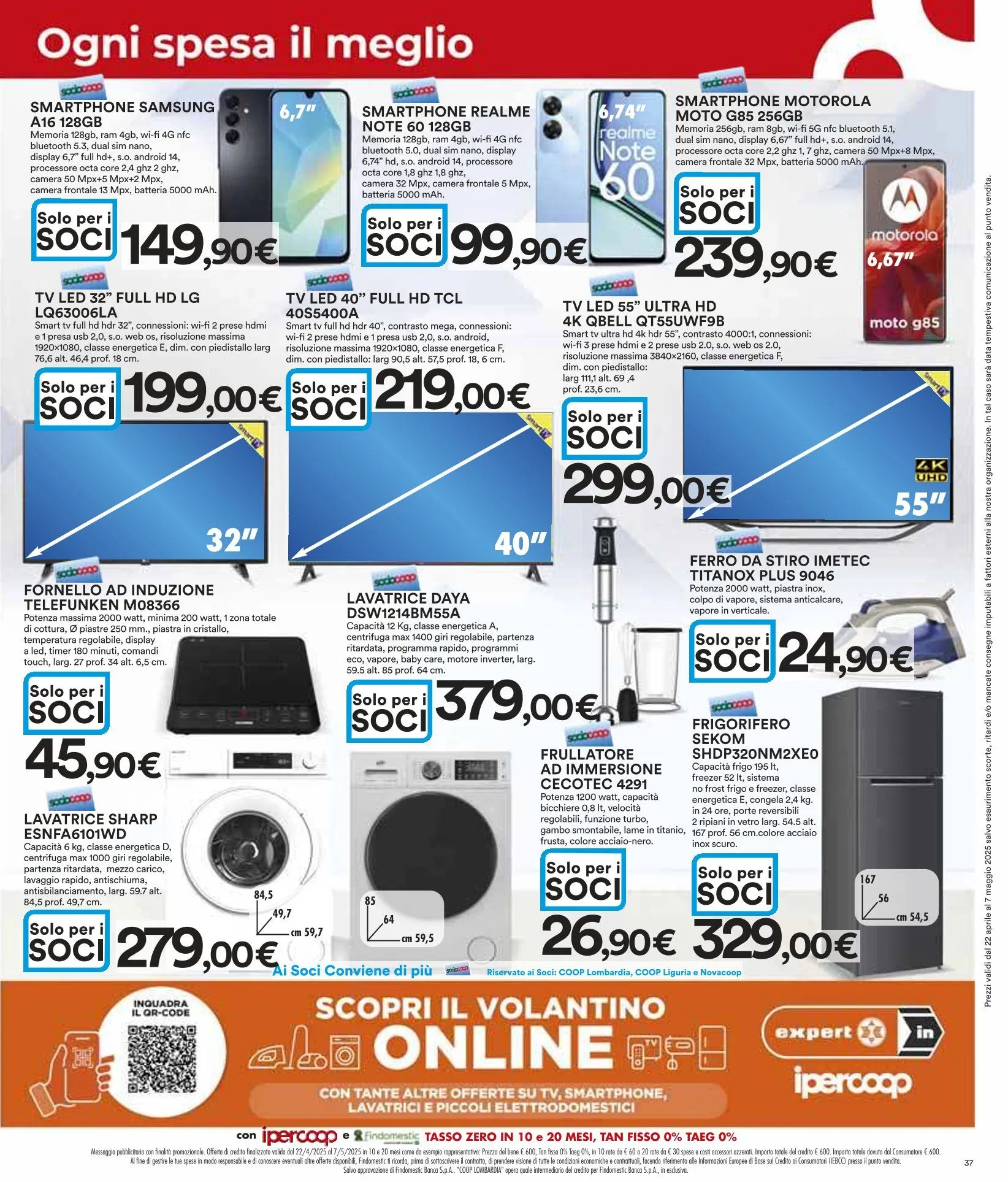Ipercoop Volantino da 22 aprile a 7 maggio di 2025 - Pagina del volantino 37