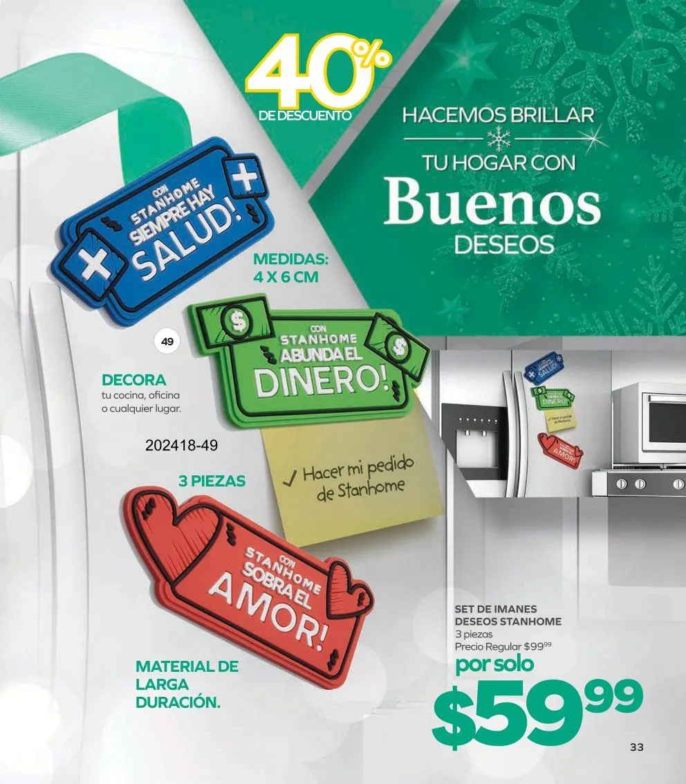 Catálogo de Stanhome Ofertas de Folletos 25 de noviembre al 12 de diciembre 2024 - Pagina 37