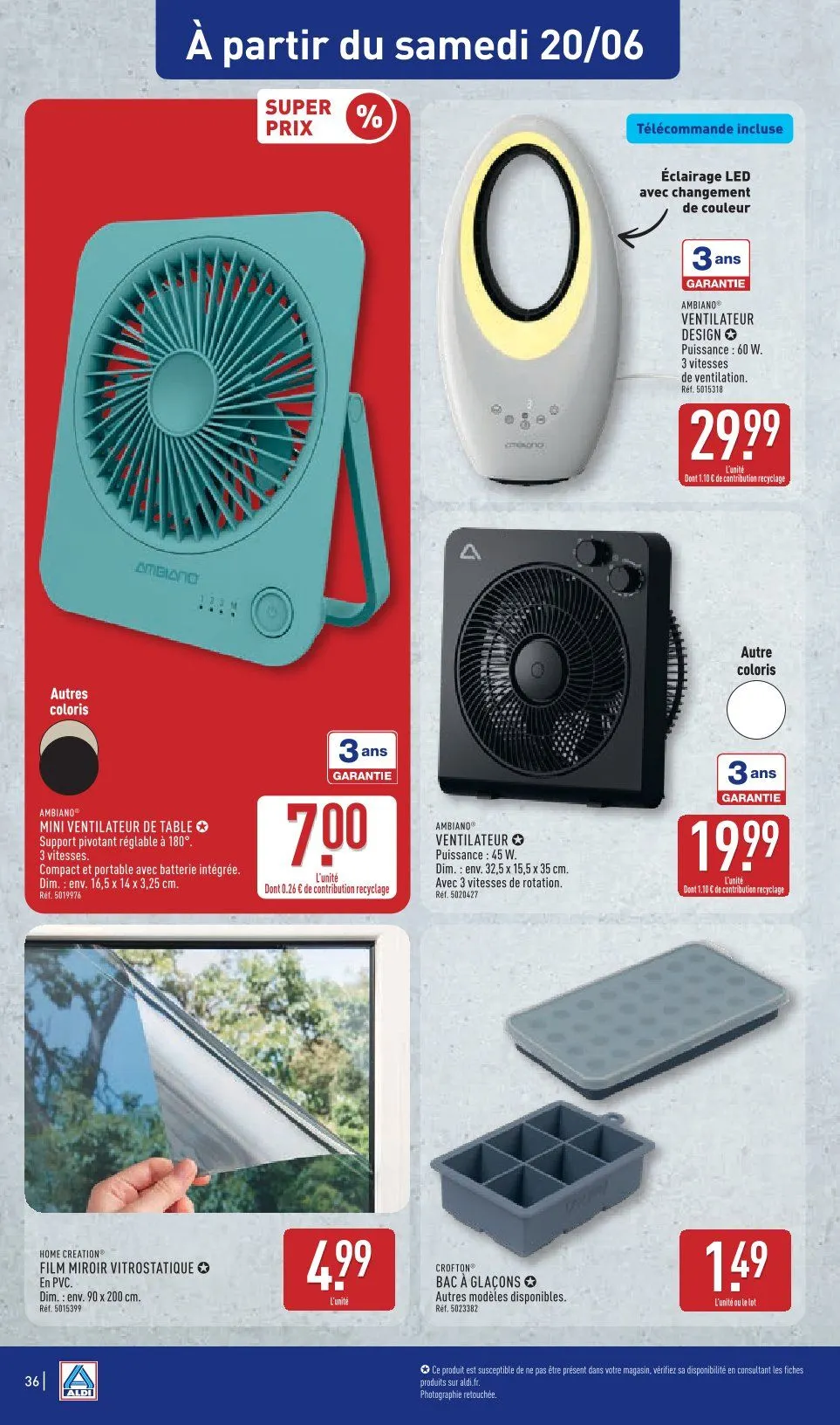 Catalogues ALDI du 16 juin au 22 juin 2026 - Catalogue page 38