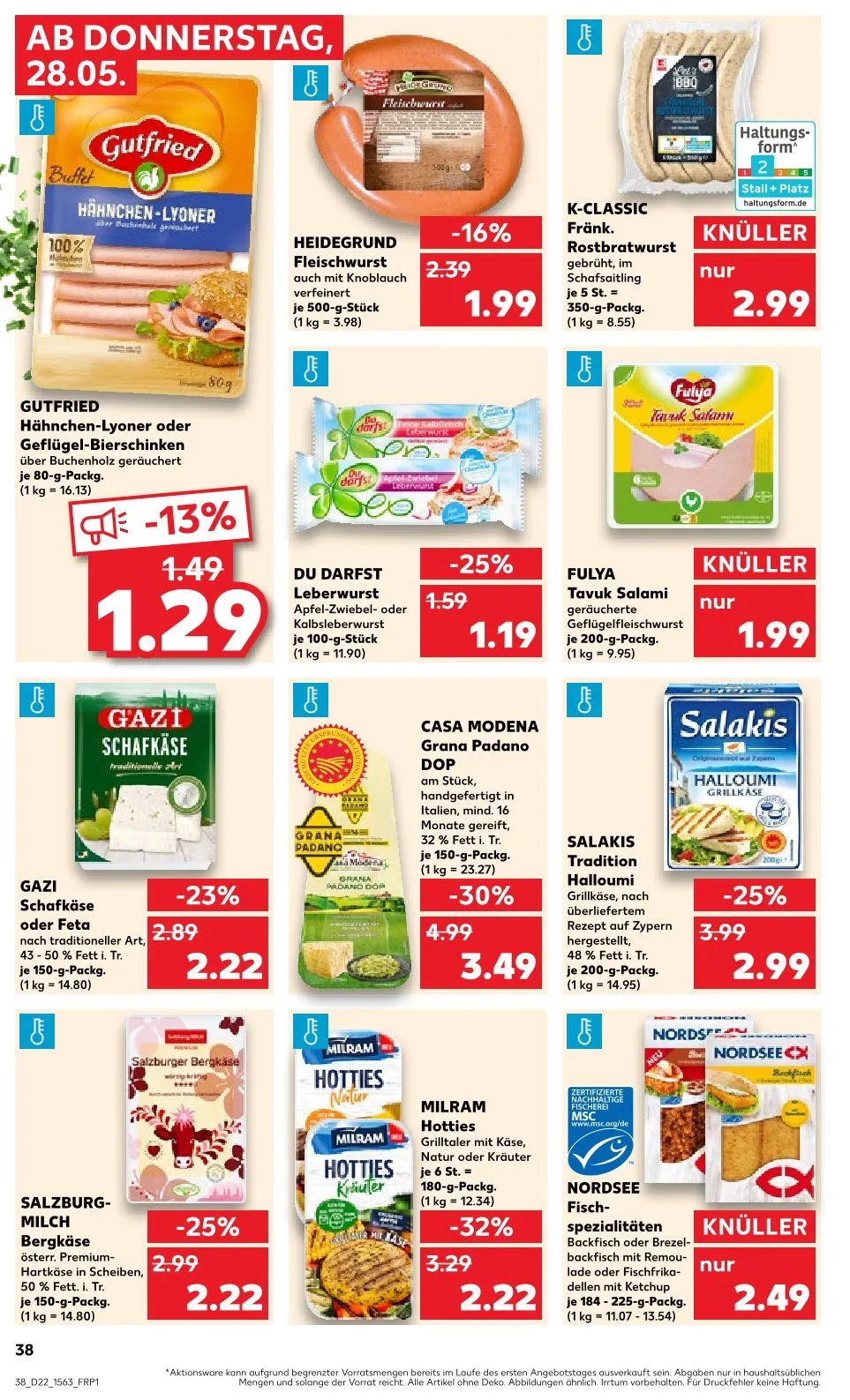 Kaufland Prospekte von 28. Mai bis 3. Juni 2026 - Prospekt seite 38