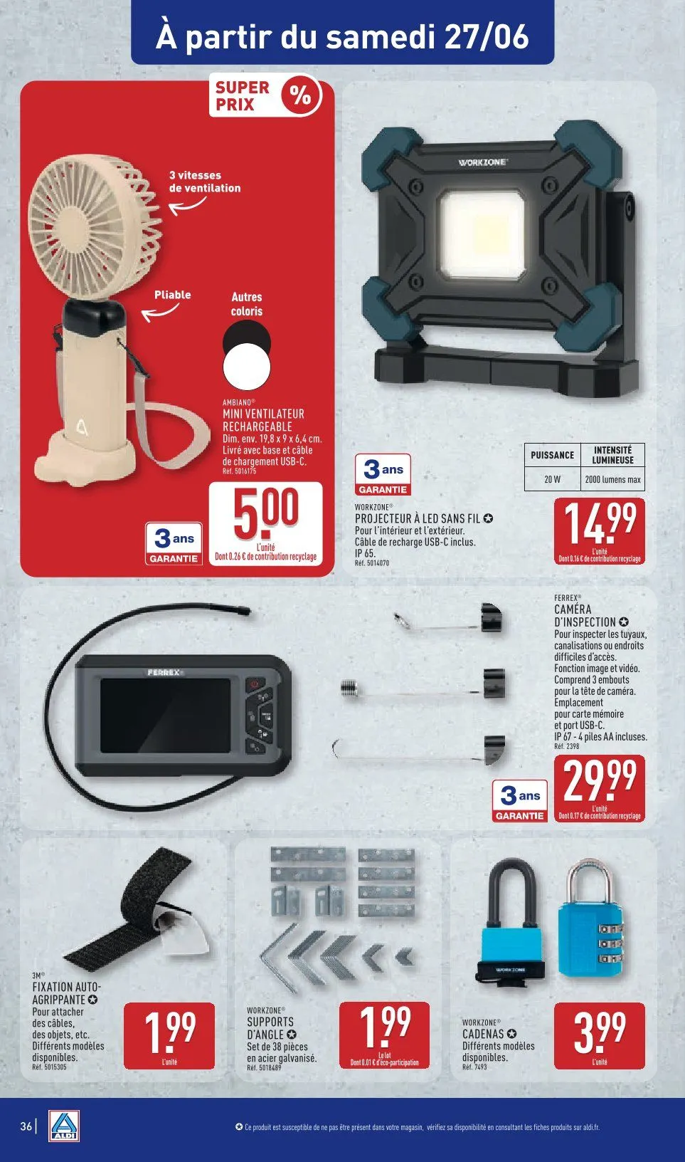Catalogues ALDI du 23 juin au 29 juin 2026 - Catalogue page 38