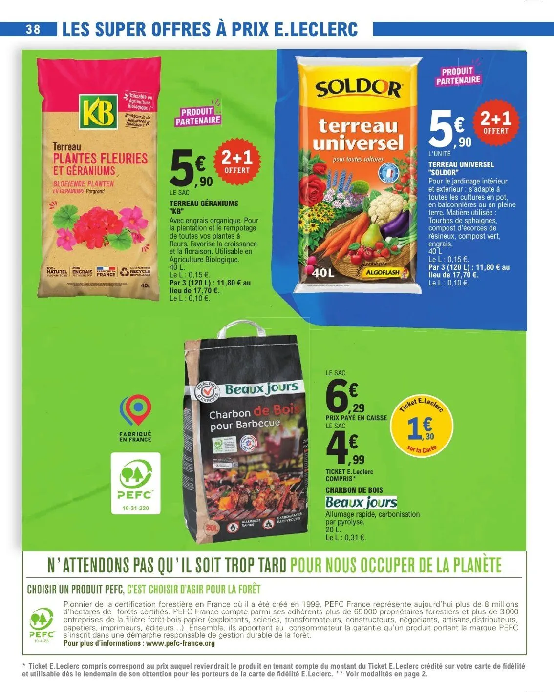 Catalogues E.Leclerc du 21 avril au 2 mai 2026 - Catalogue page 38