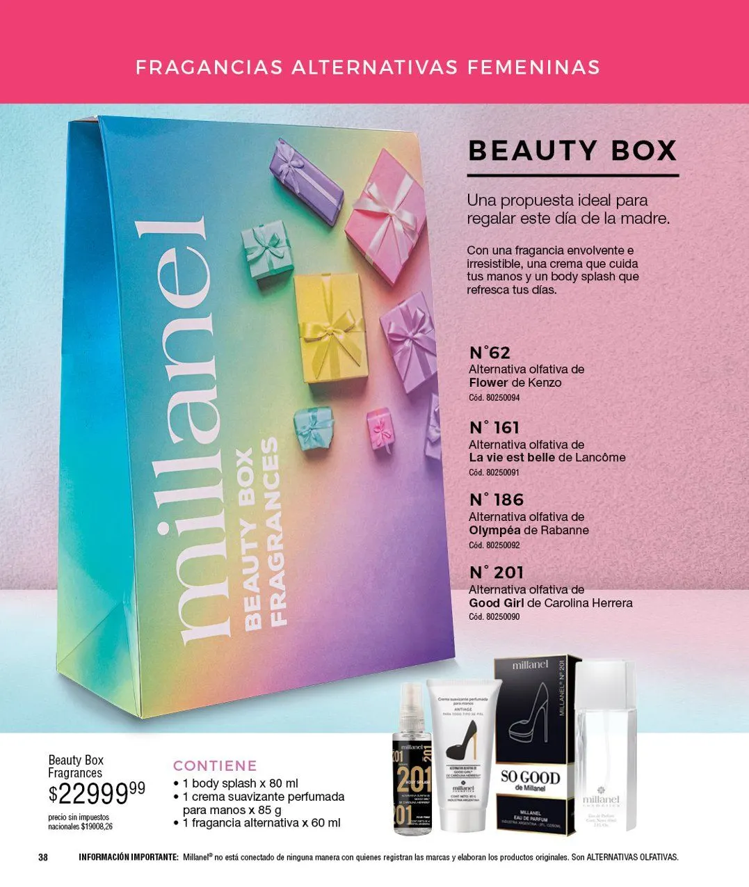 Ofertas de  Ofertas Millanel 15 de septiembre al 19 de octubre 2025 - Página 38 del catálogo