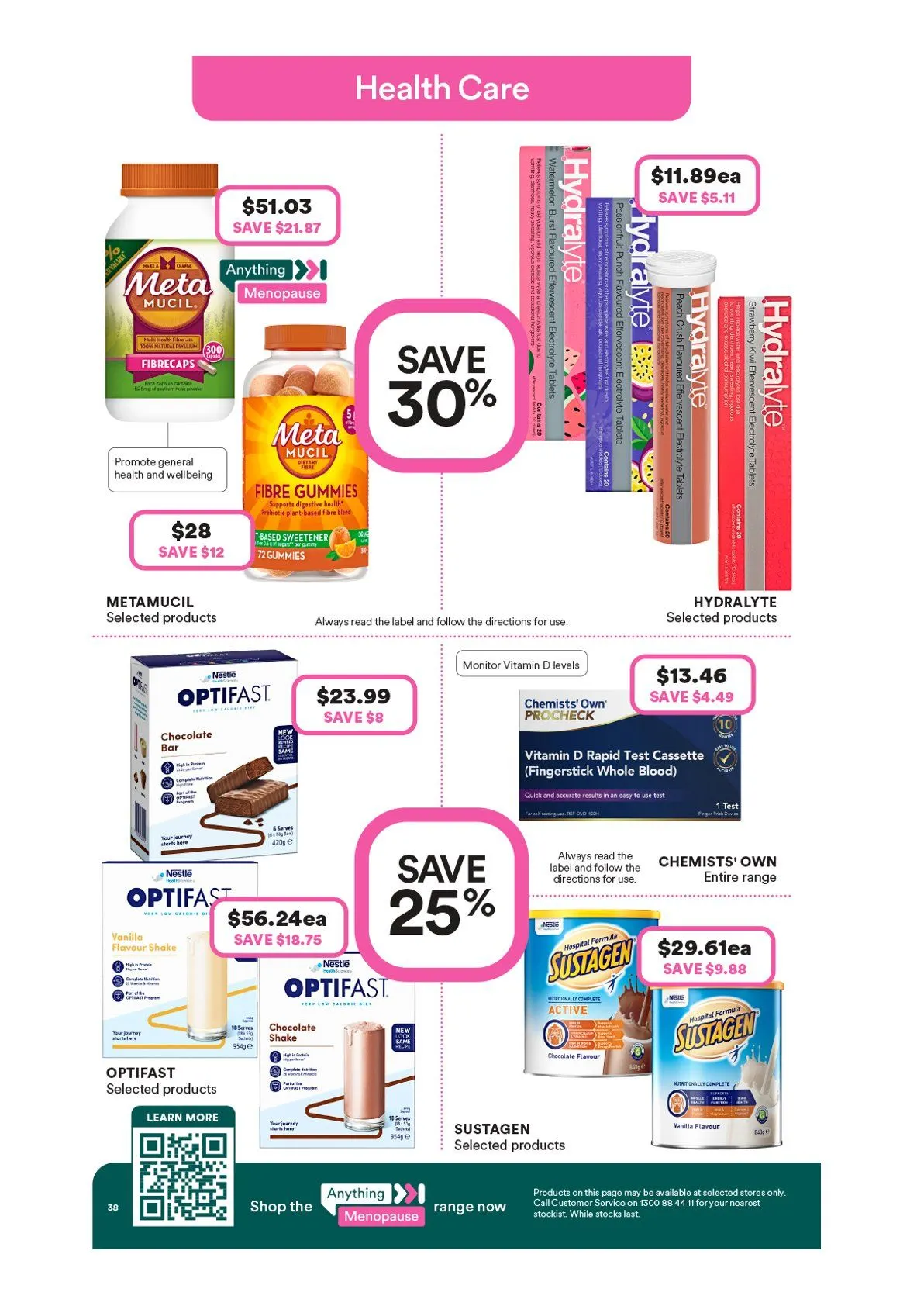 Priceline Sales - Catalogue valid from 1 July to 31 July 2026 - page 38