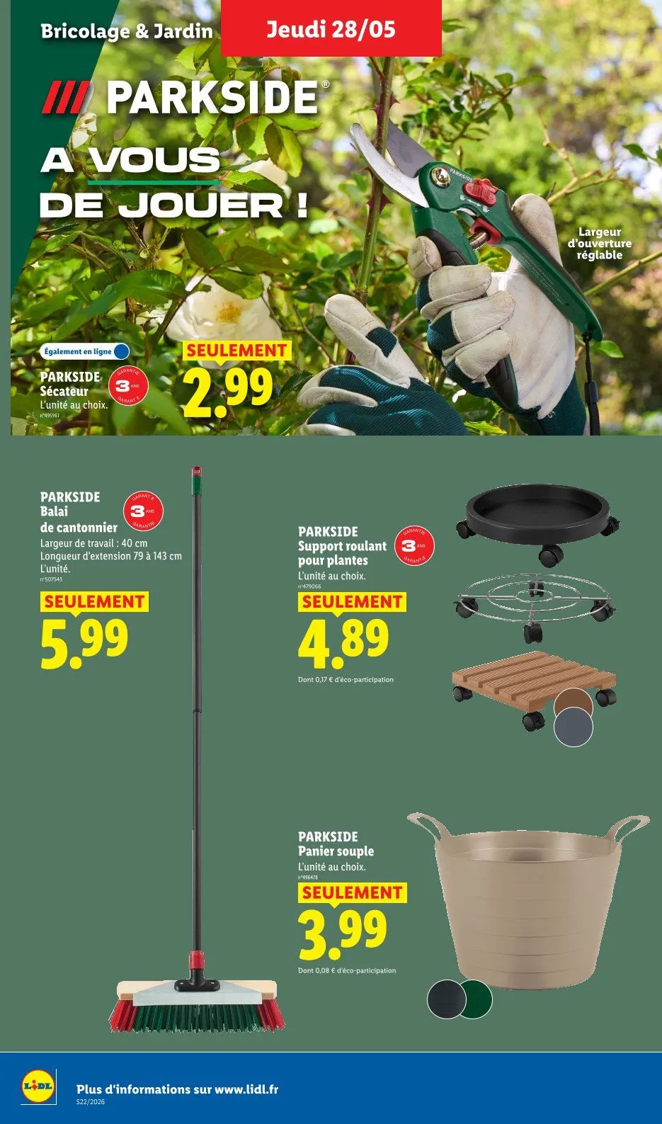 Catalogues Lidl du 28 mai au 3 juin 2026 - Catalogue page 38