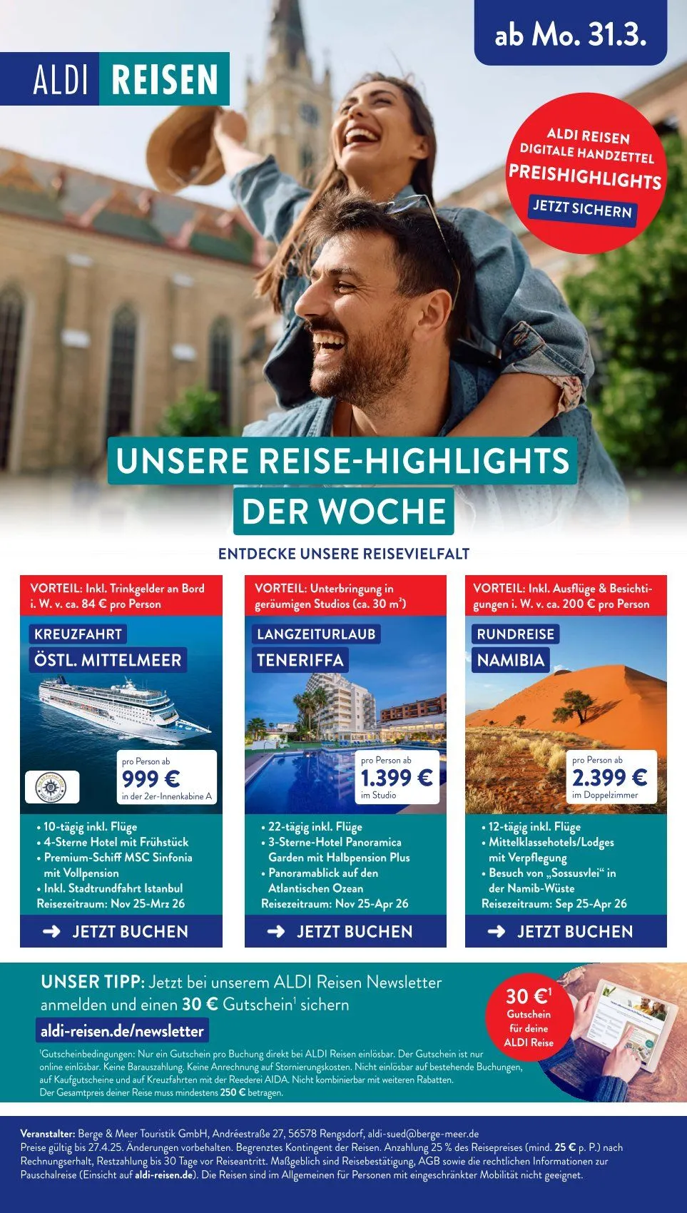 ALDI SÜD Angebote von 22. April bis 26. April 2025 - Prospekt seite 38