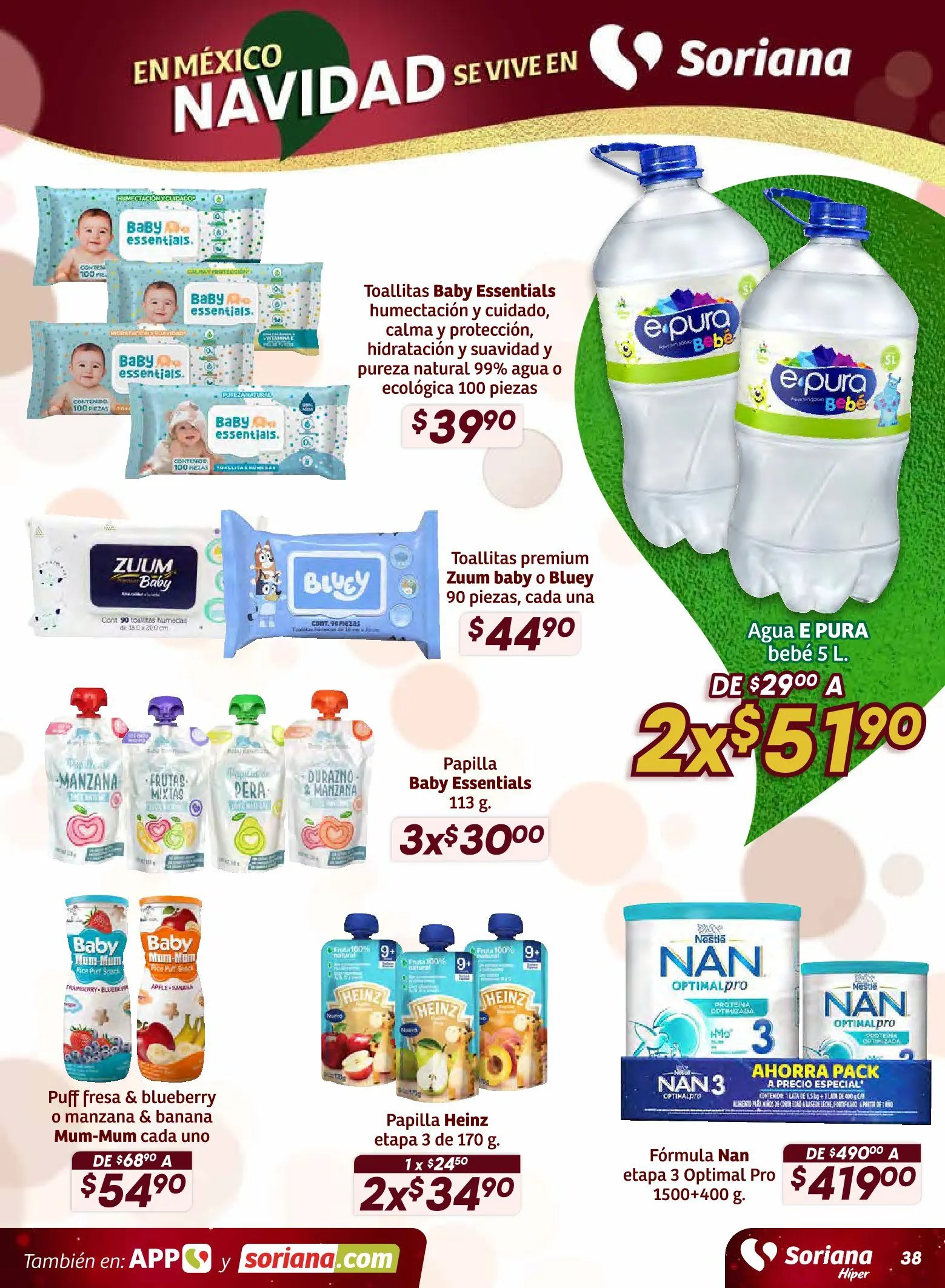 Catálogo de Soriana  Ofertas 11 de diciembre al 31 de diciembre 2025 - Pagina 38