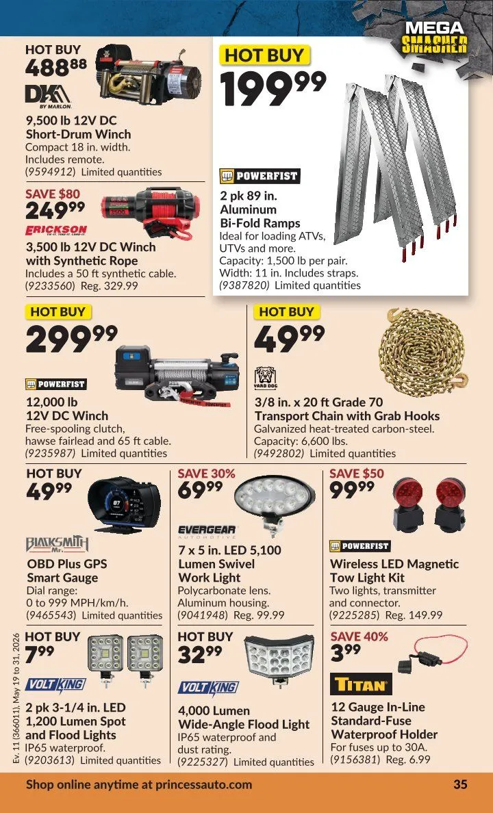  Princess Auto flyers from May 19 to May 31 2026 - flyer page 38