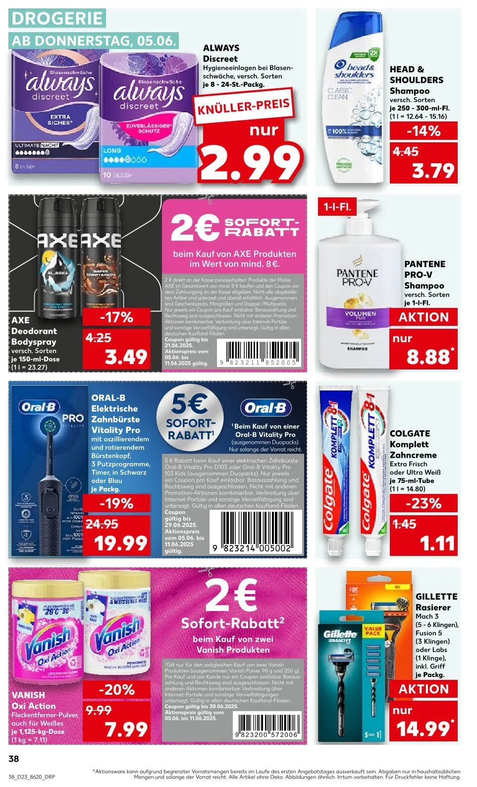 Kaufland Prospekt von 5. Juni bis 11. Juni 2025 - Prospekt seite 56