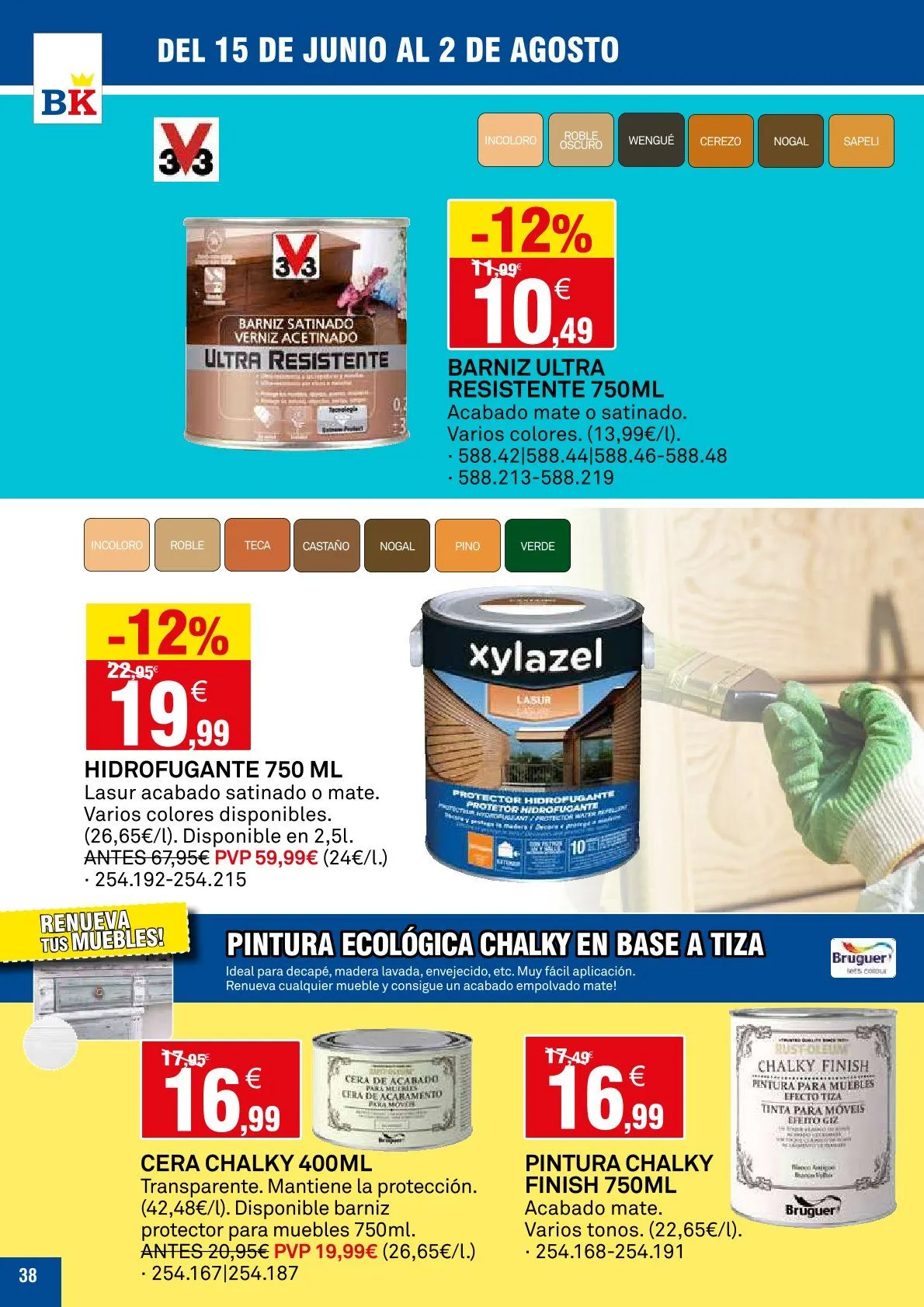 Catálogo de Bricoking Ofertas 15 de junio al 2 de agosto 2026 - Página 38