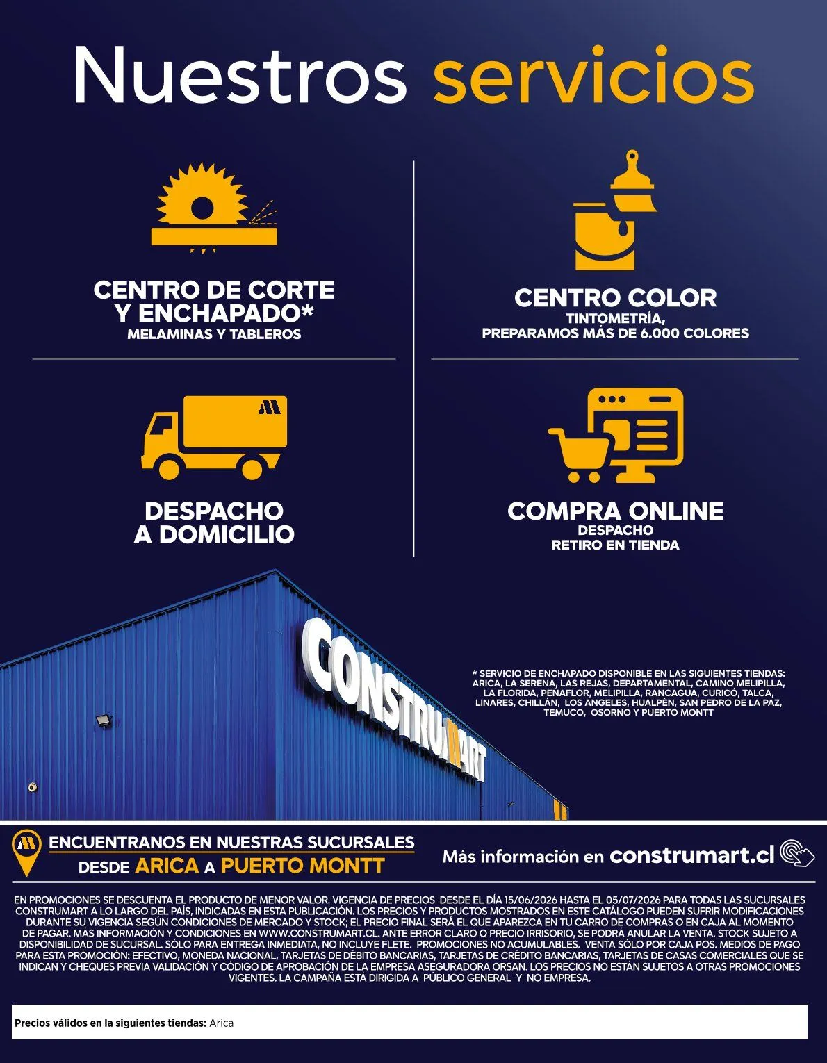 Catálogo de Construmart Ofertas 1 de junio al 30 de junio 2026 - Página 38