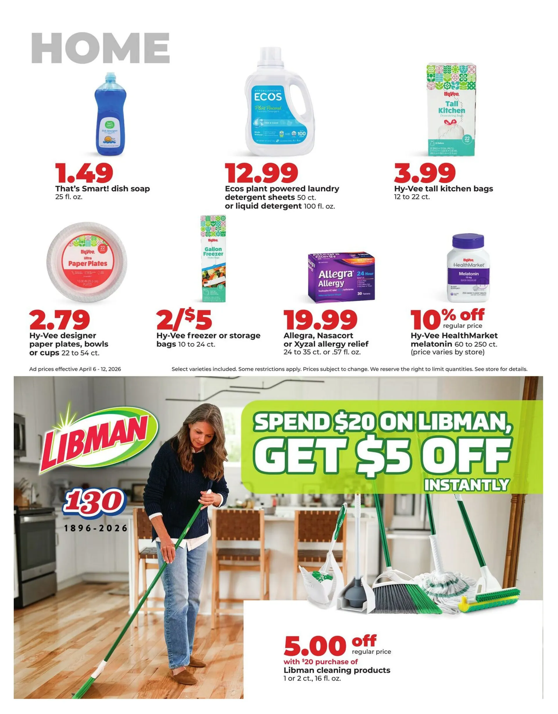 Weekly ad HyVee Sales from April 6 to April 12 2026 - Page 38