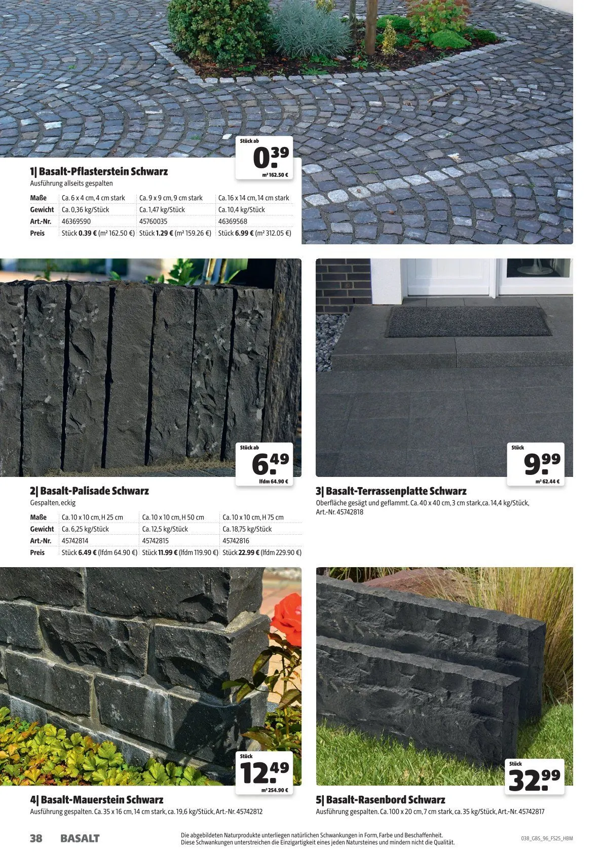 Hagebau Prospekt von 21. Mai bis 31. Dezember 2025 - Prospekt seite 38