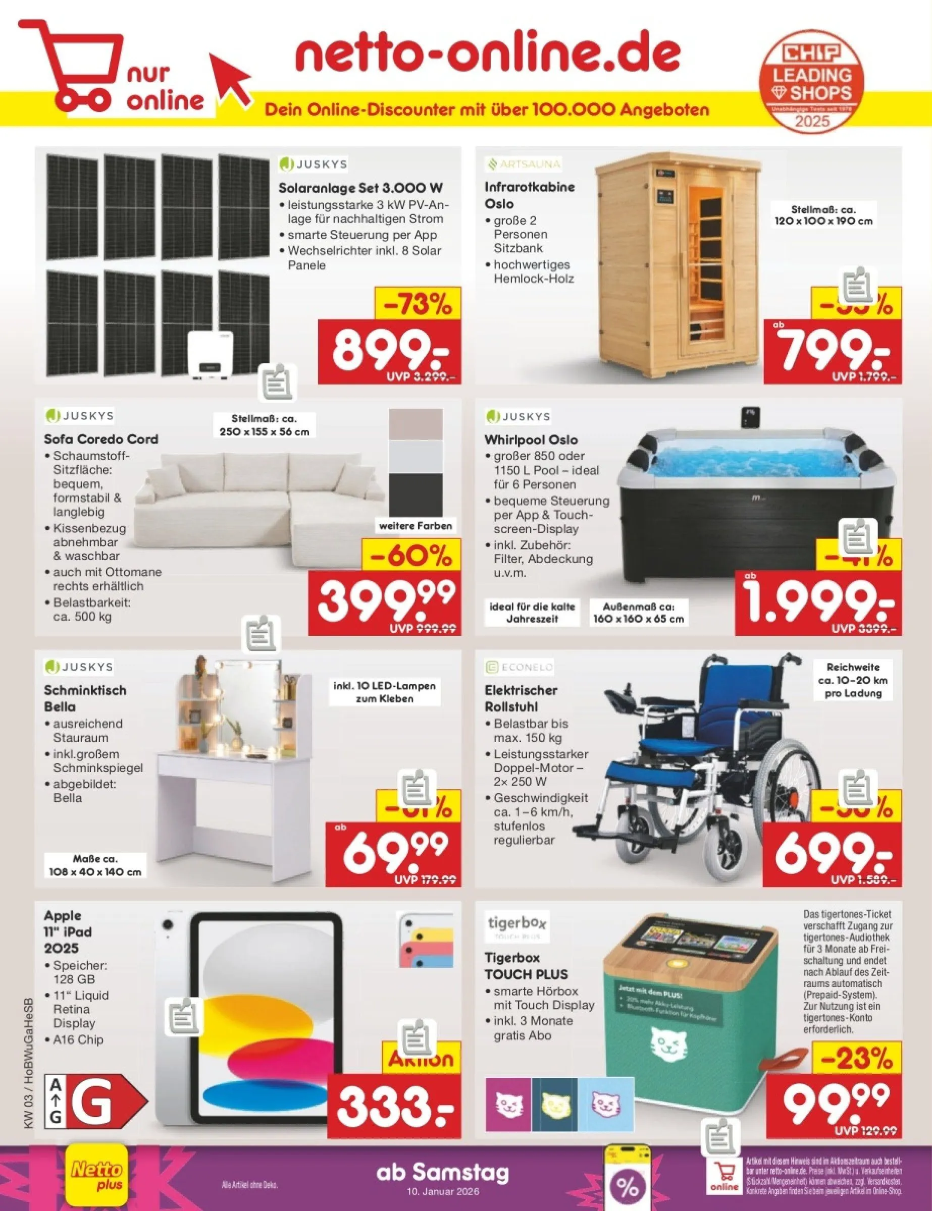 Netto Marken-Discount folders van 12 januari tot 17 januari 2026 - Folder pagina 38
