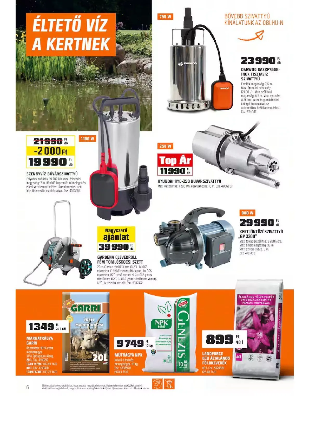 Katalógus OBI legfrissebb ajánlatai március 9.-tól március 29.-ig 2026. - Oldal 38