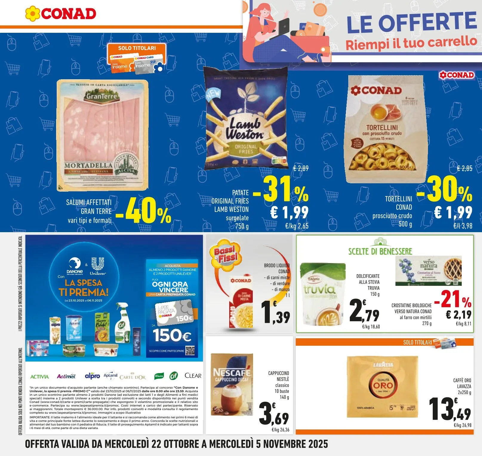 Volantini Conad  da 22 ottobre a 5 novembre di 2025 - Pagina del volantino 38
