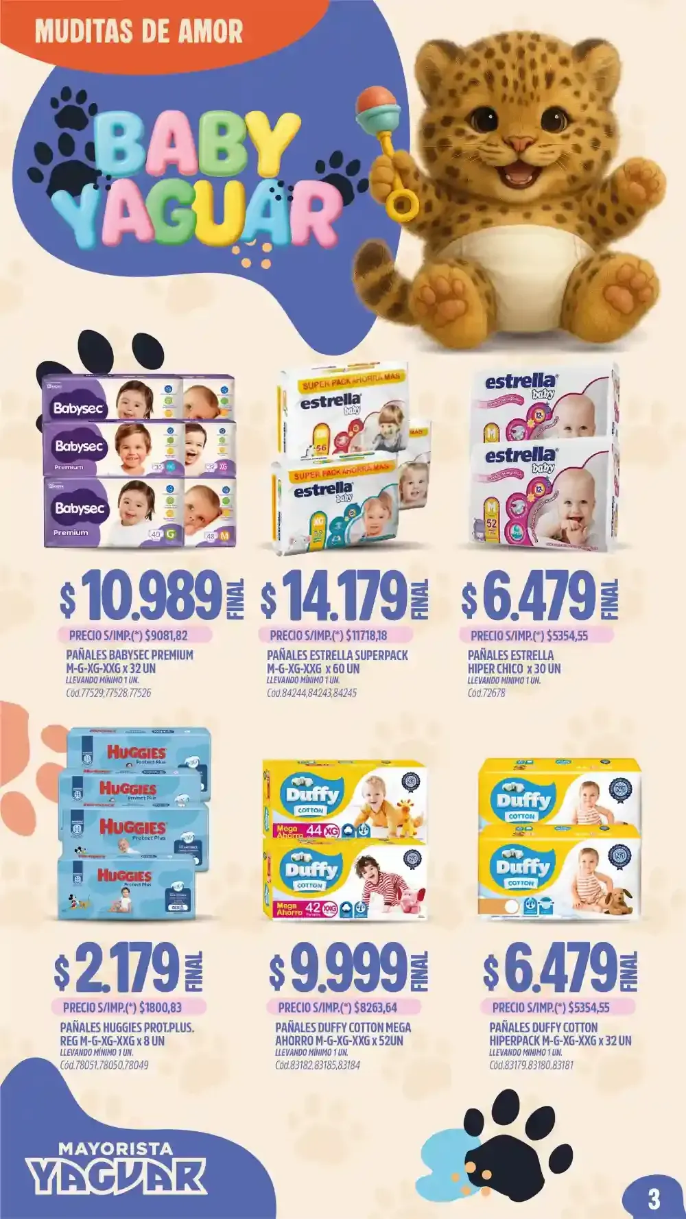 Ofertas de  Ofertas Yaguar - Últimos catálogos 8 de septiembre al 15 de septiembre 2025 - Página 37 del catálogo