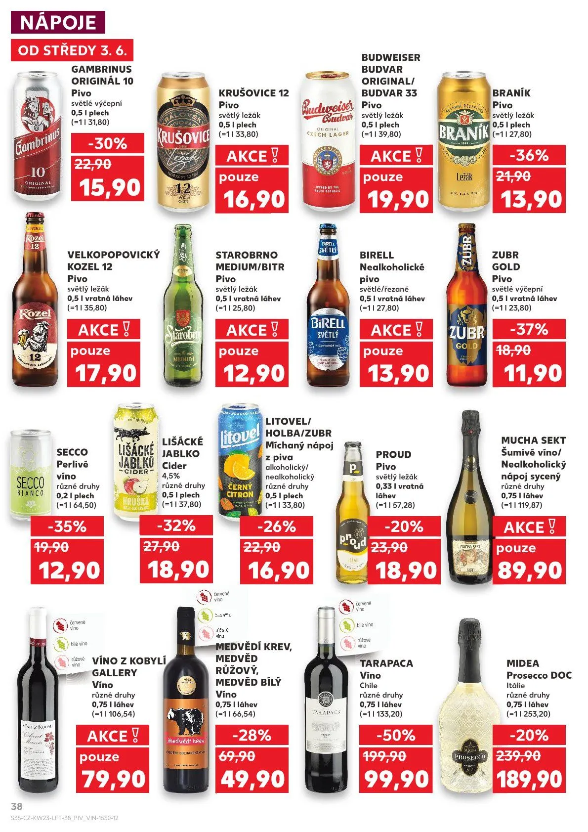 Kaufland RABATTE - 3. června 9. června 2026 - Page 38