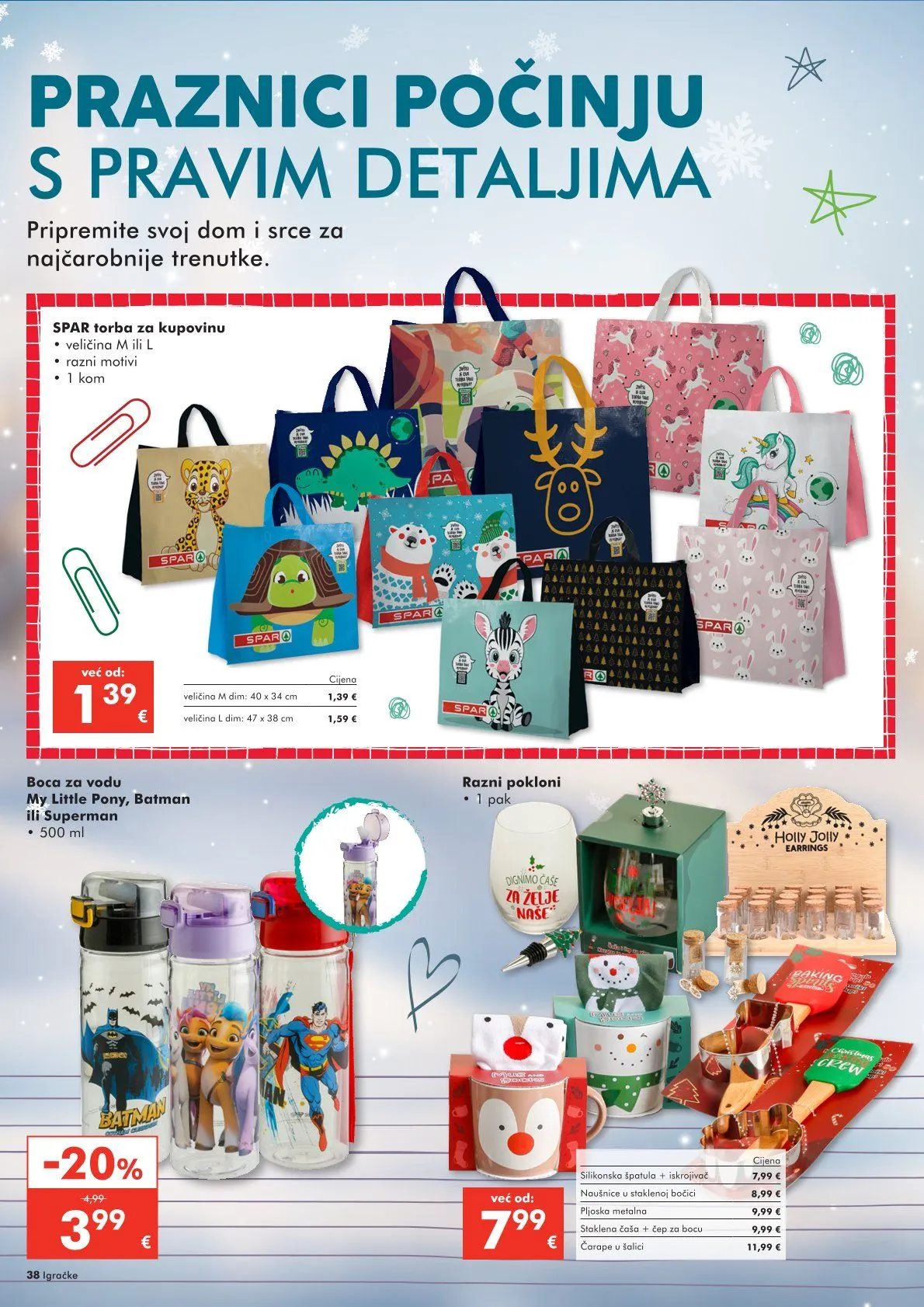Katalog Najnovije ponude trgovine INTERSPAR od 22. listopada do 6. siječnja 2026. - Pregled Stranica 38