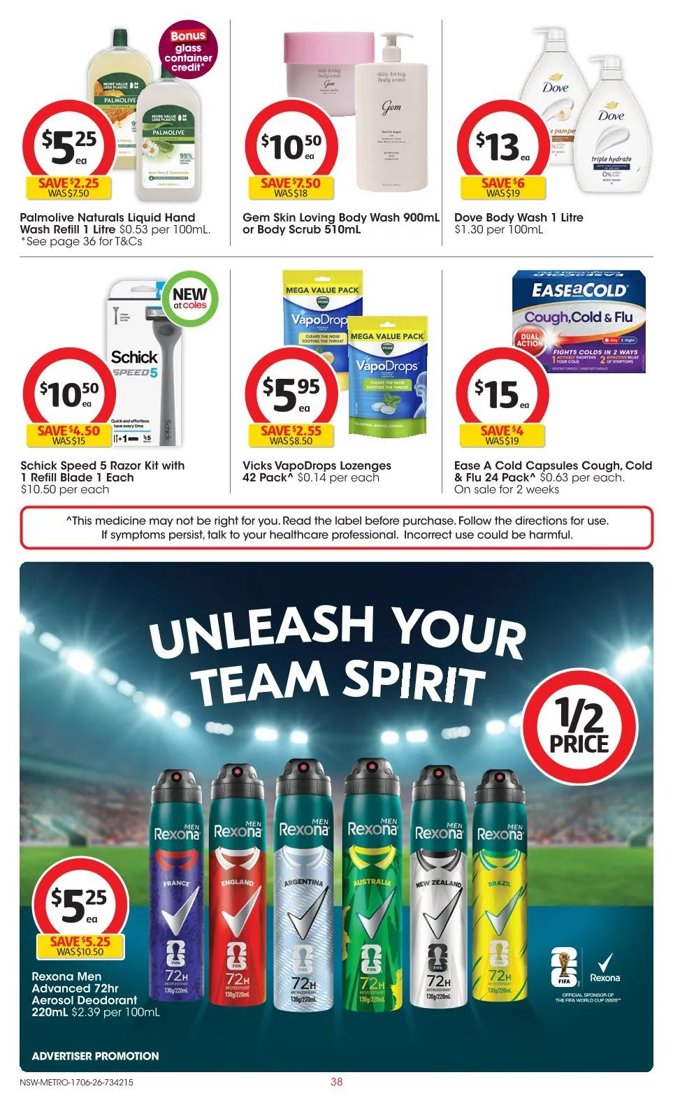  Coles catalogues  - Catalogue valid from 17 June to 23 June 2026 - page 38