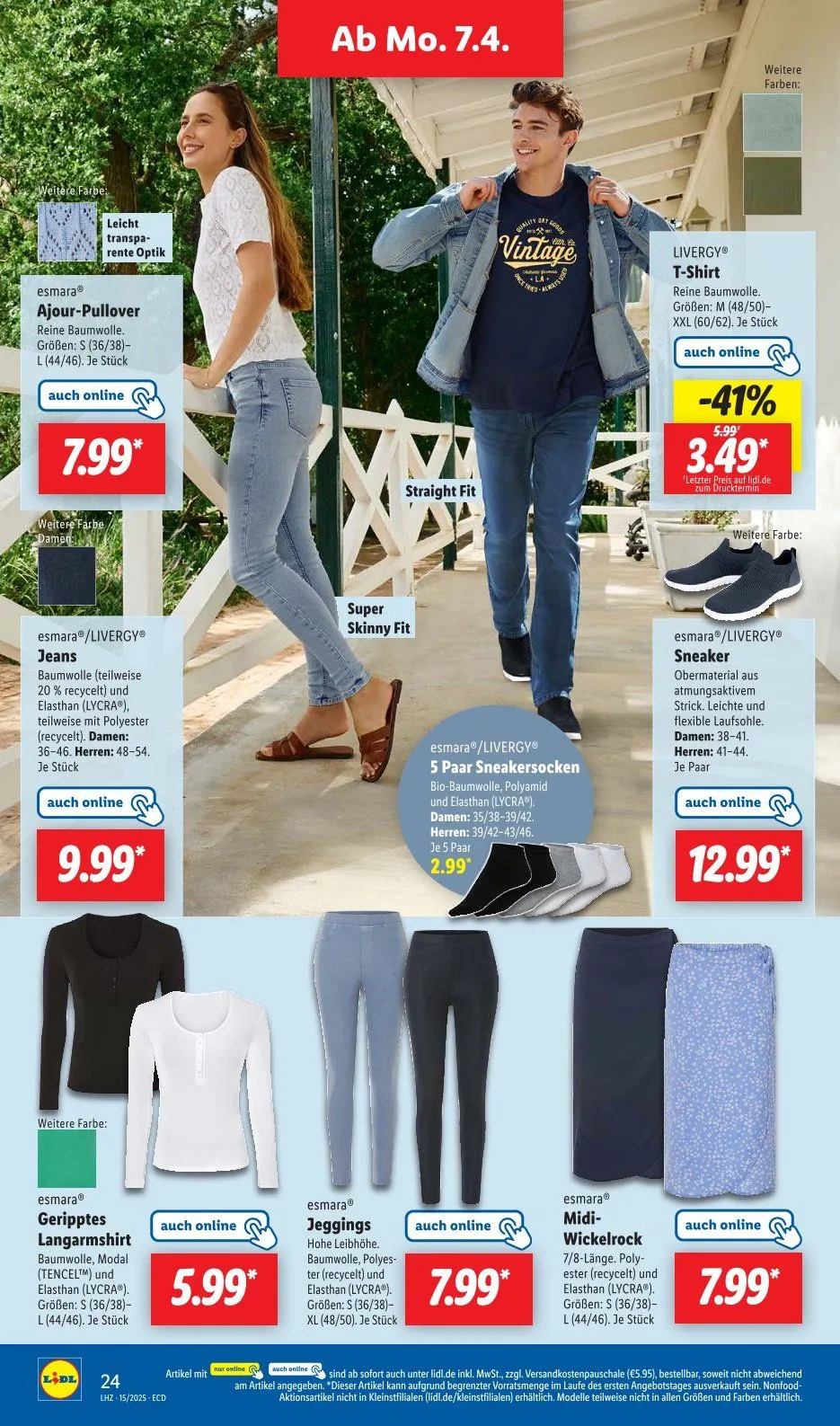 Lidl Prospekt von 7. April bis 12. April 2025 - Prospekt seite 38