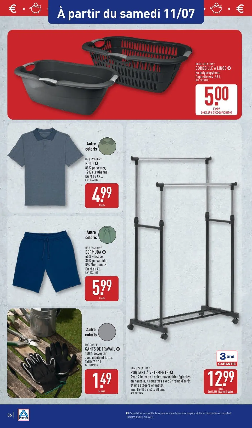 Catalogues ALDI du 7 juillet au 13 juillet 2026 - Catalogue page 38