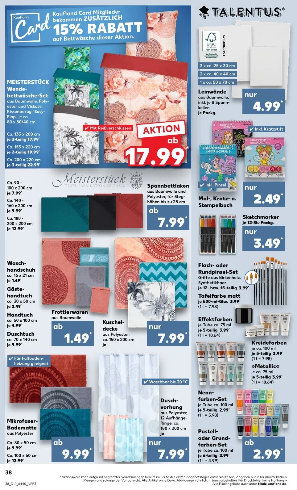 Kaufland Prospekt von 3. April bis 9. April 2025 - Prospekt seite 38