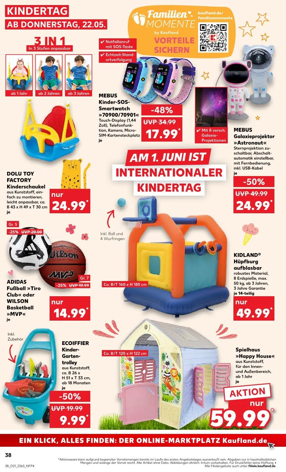 Kaufland Prospekt von 22. Mai bis 28. Mai 2025 - Prospekt seite 38