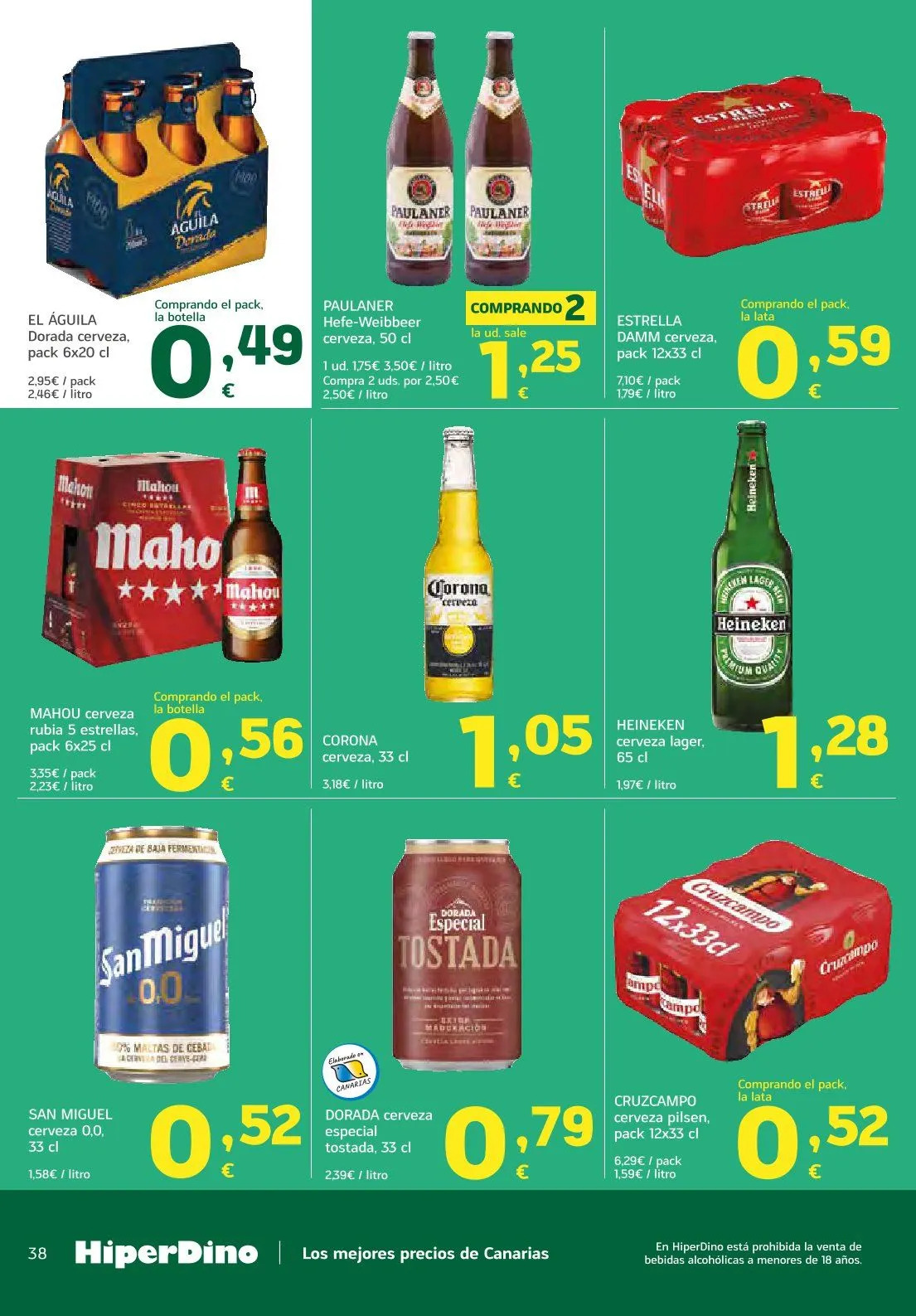 Catálogo de HiperDino Sales 23 de abril al 7 de mayo 2026 - Página 38