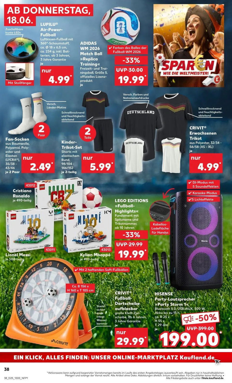 Kaufland Prospekte  von 18. Juni bis 24. Juni 2026 - Prospekt seite 38