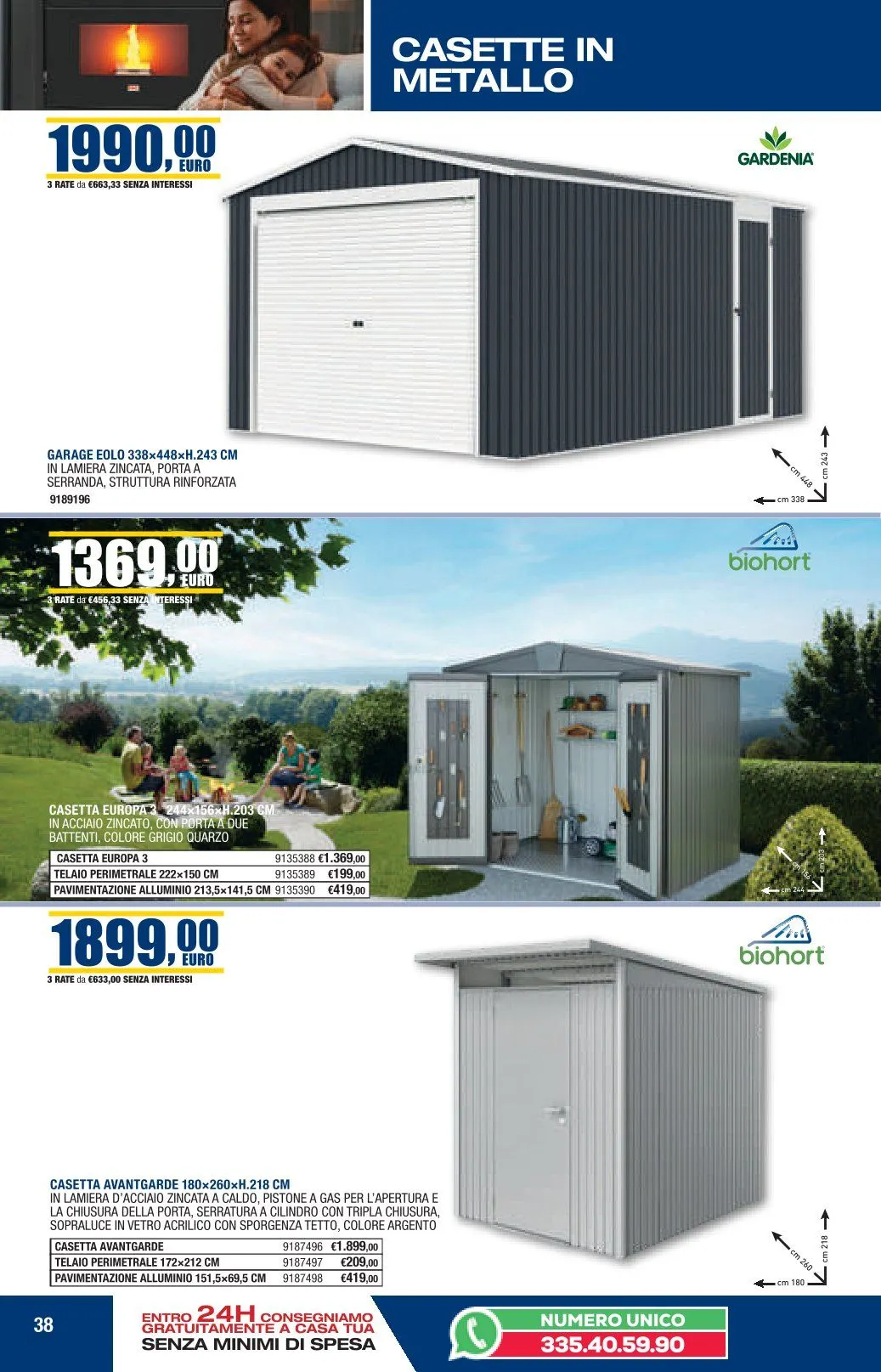  Volantini Bricofer da 29 dicembre a 20 gennaio di 2026 - Pagina del volantino 38