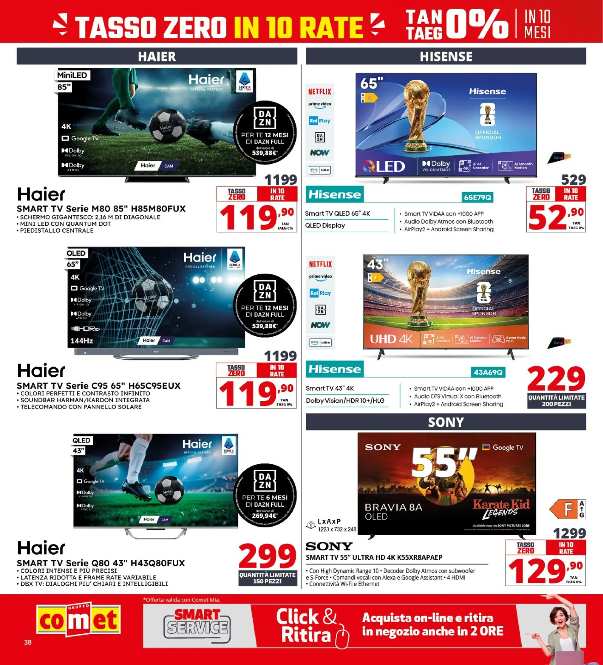 Comet Volantino da 9 aprile a 22 aprile di 2026 - Pagina del volantino 38