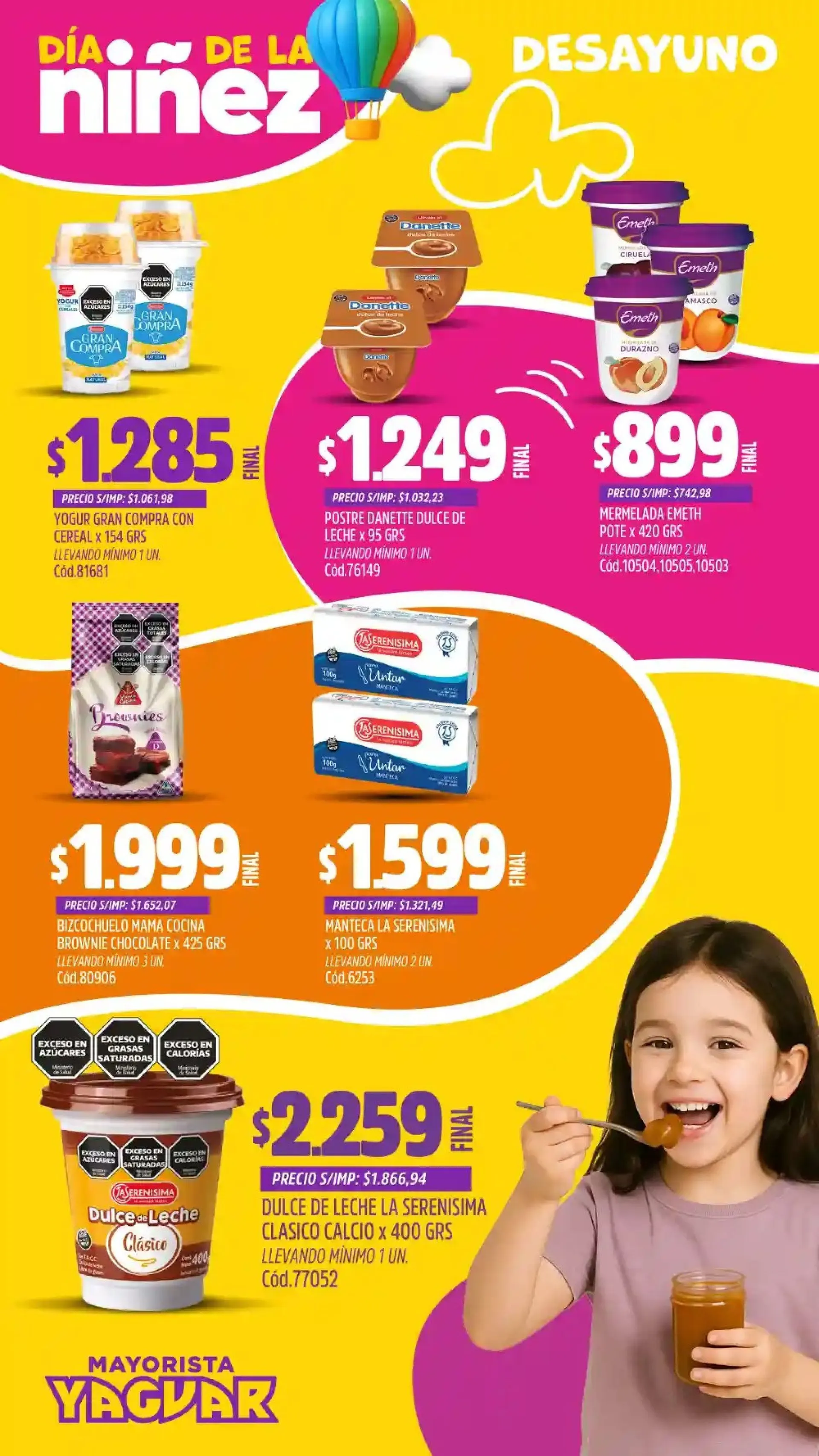 Ofertas de Ofertas Yaguar  4 de agosto al 10 de agosto 2025 - Página 32 del catálogo