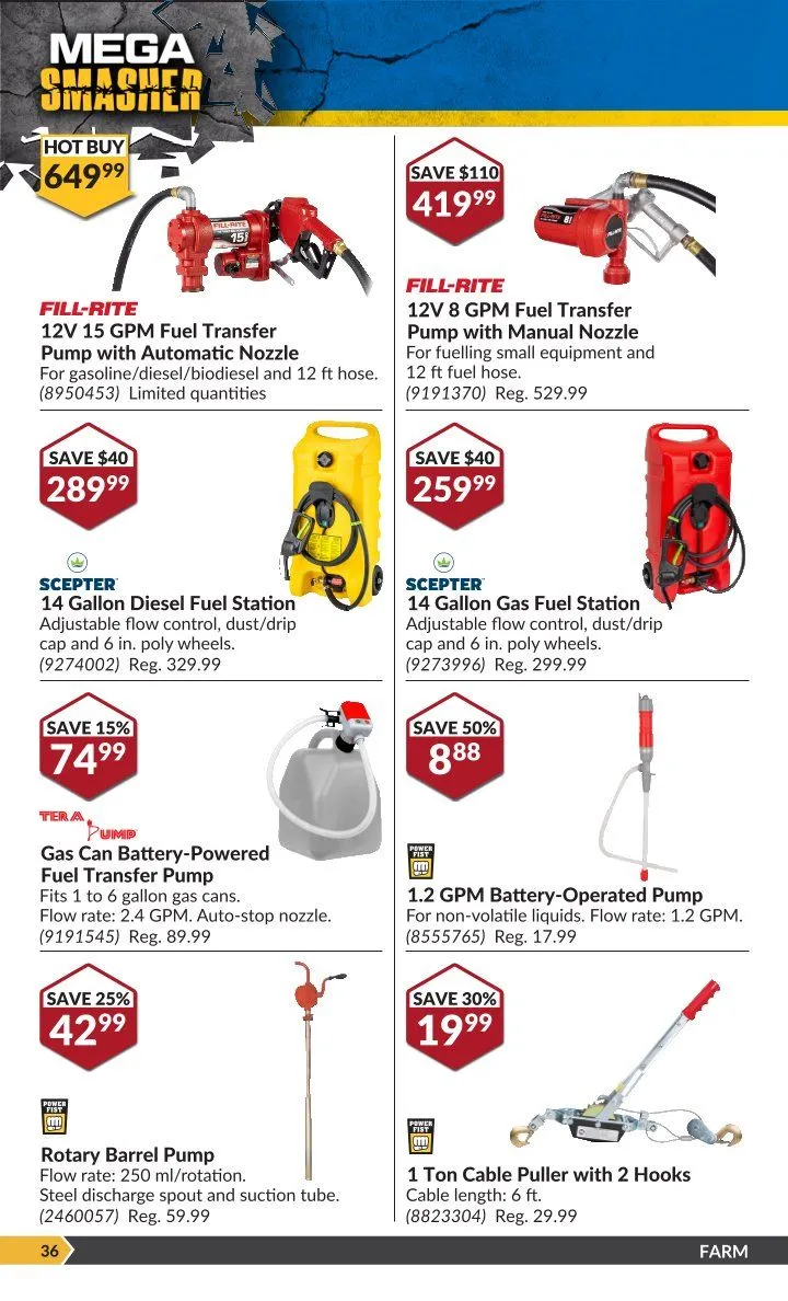 Princess Auto flyers from March 11 to March 23 2025 - flyer page 37