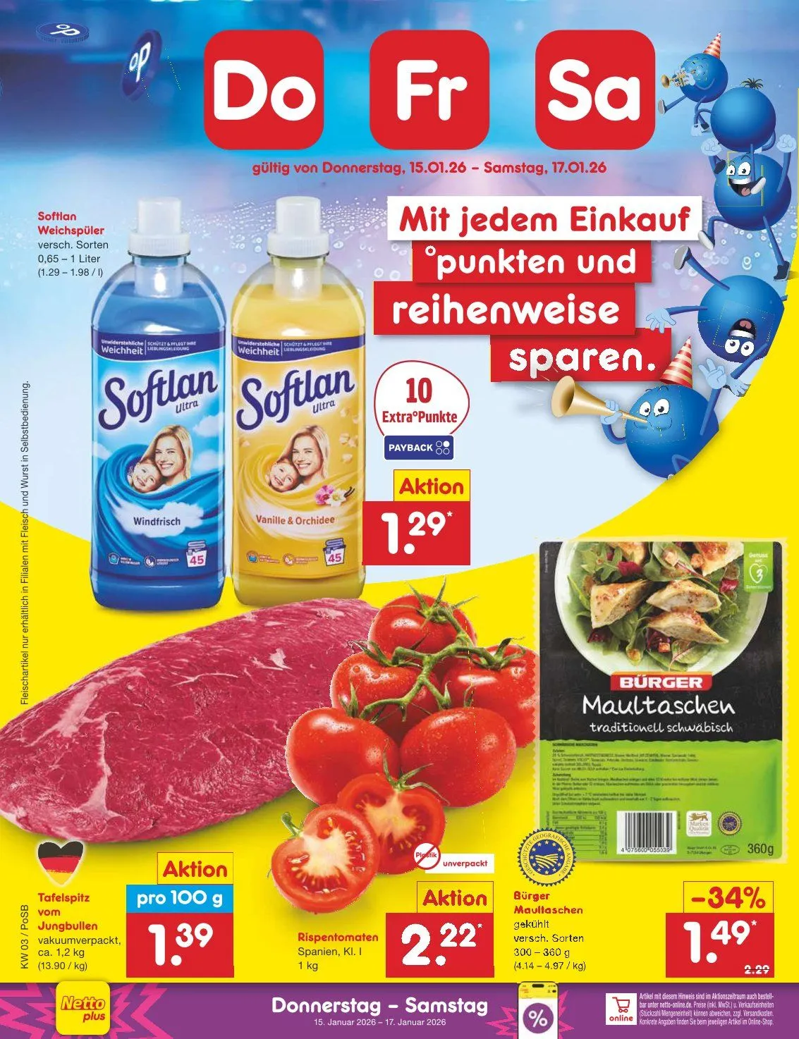 Netto Marken-Discount Angebote von 12. Januar bis 17. Januar 2026 - Prospekt seite 38